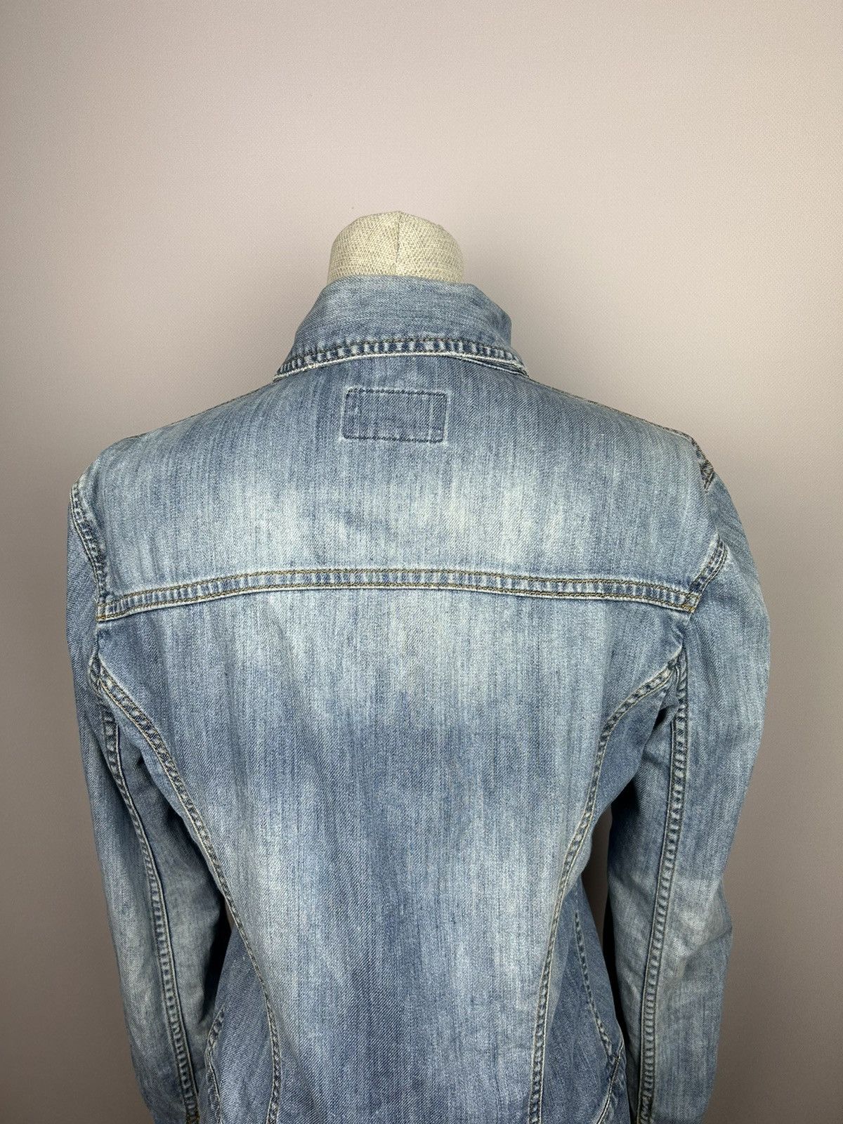 Dolce & Gabbana × Vintage 90s Vintage Dolce & Gabbana D&G Denim Jacket XS y2k RARE Size XS / US 0-2 / IT 36-38 - 7 Thumbnail
