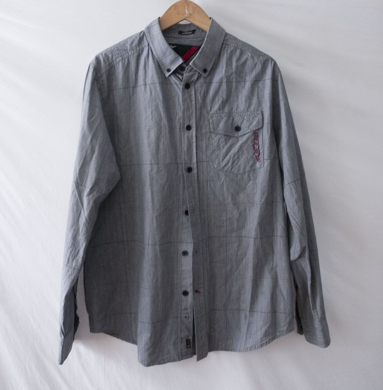 Alpinestars Alpinestars Shirt Button Size L Gray Size US L / EU 52-54 / 3 - 1 Thumbnail