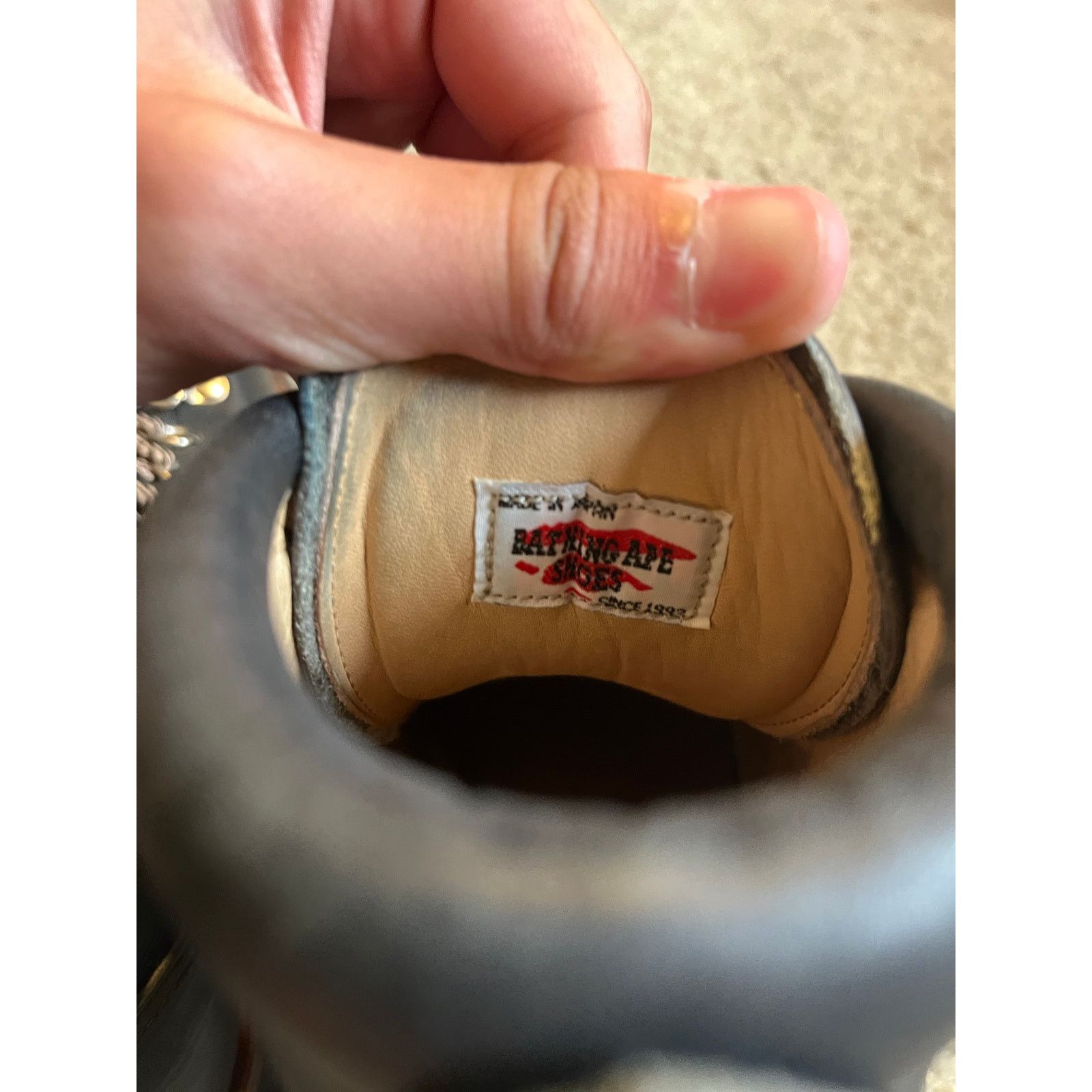 Bape × Nigo Authentic Bape 90’s Vibram Combat Hiking Boots US 6 Size US 6 / EU 39 - 4 Thumbnail