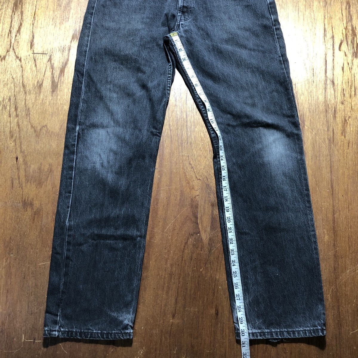 Levi's Vintage Levis 501 Super Black 1995 Size US 36 / EU 52 - 11 Thumbnail
