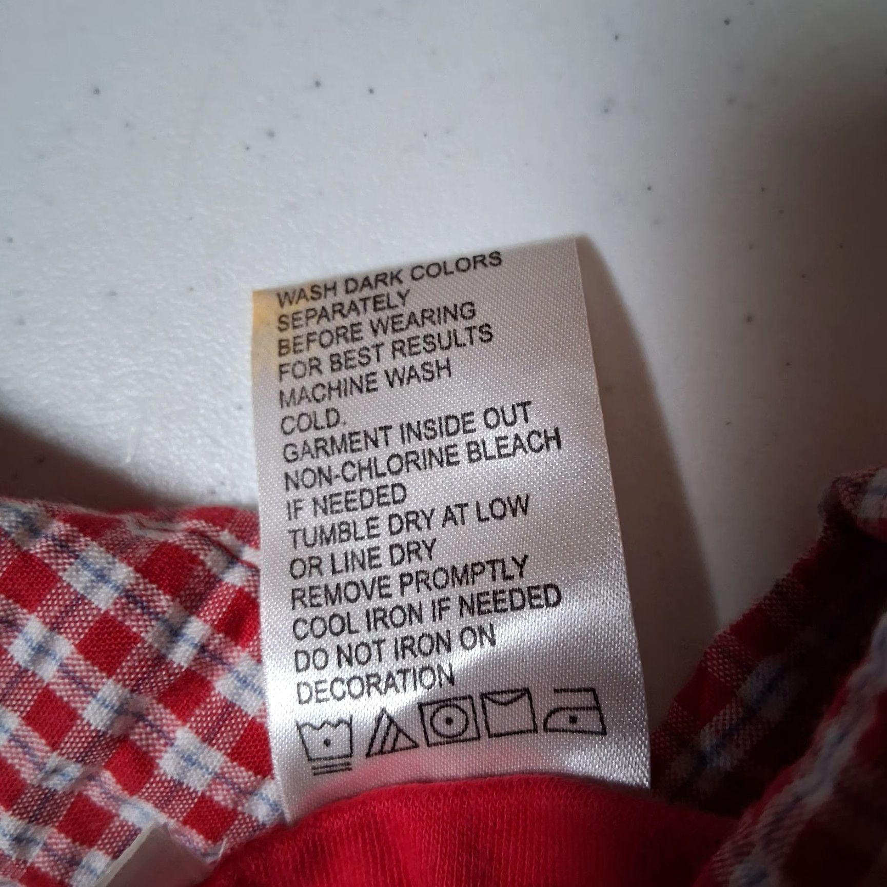 Vintage VINTAGE Melrose Woman Shirt Plus Size 2X Red Collared T Shirt Plaid Daisy Womens 2X Knit Top Shirt Size XXL / US 16-18 / IT 52-54 - 5 Thumbnail