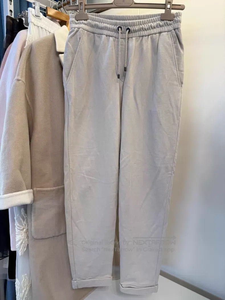 Brunello Cucinelli Brunello Cucinelli size S Drawstring Sweatpants Sports Pant Size 22" - 1 Thumbnail