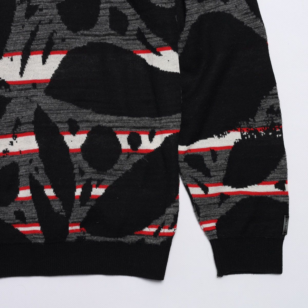Carlo Colucci Carlo Colucci Sweater Multicolor Coogi Black Printed Size US M / EU 48-50 / 2 - 2 Thumbnail