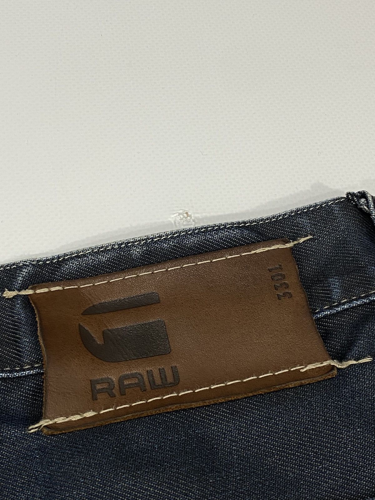 G-Star 🔥LASTDROP🔥 G Star Raw 3301 Straight Embro Denim Jeans Pants Size US 32 / EU 48 - 10 Thumbnail