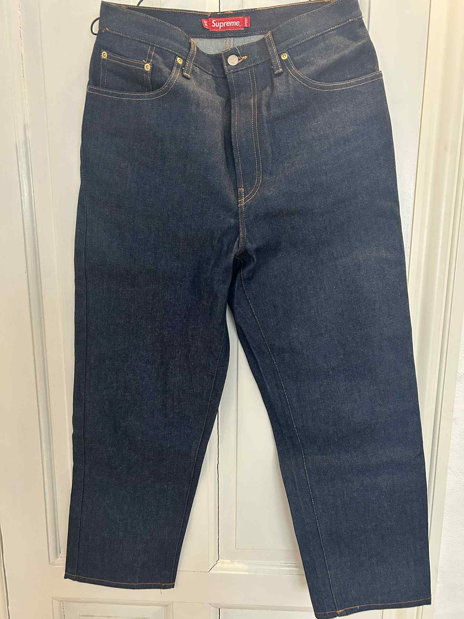 Supreme Supreme Baggy Jean Indigo SS22 Size US 34 / EU 50 - 2 Thumbnail