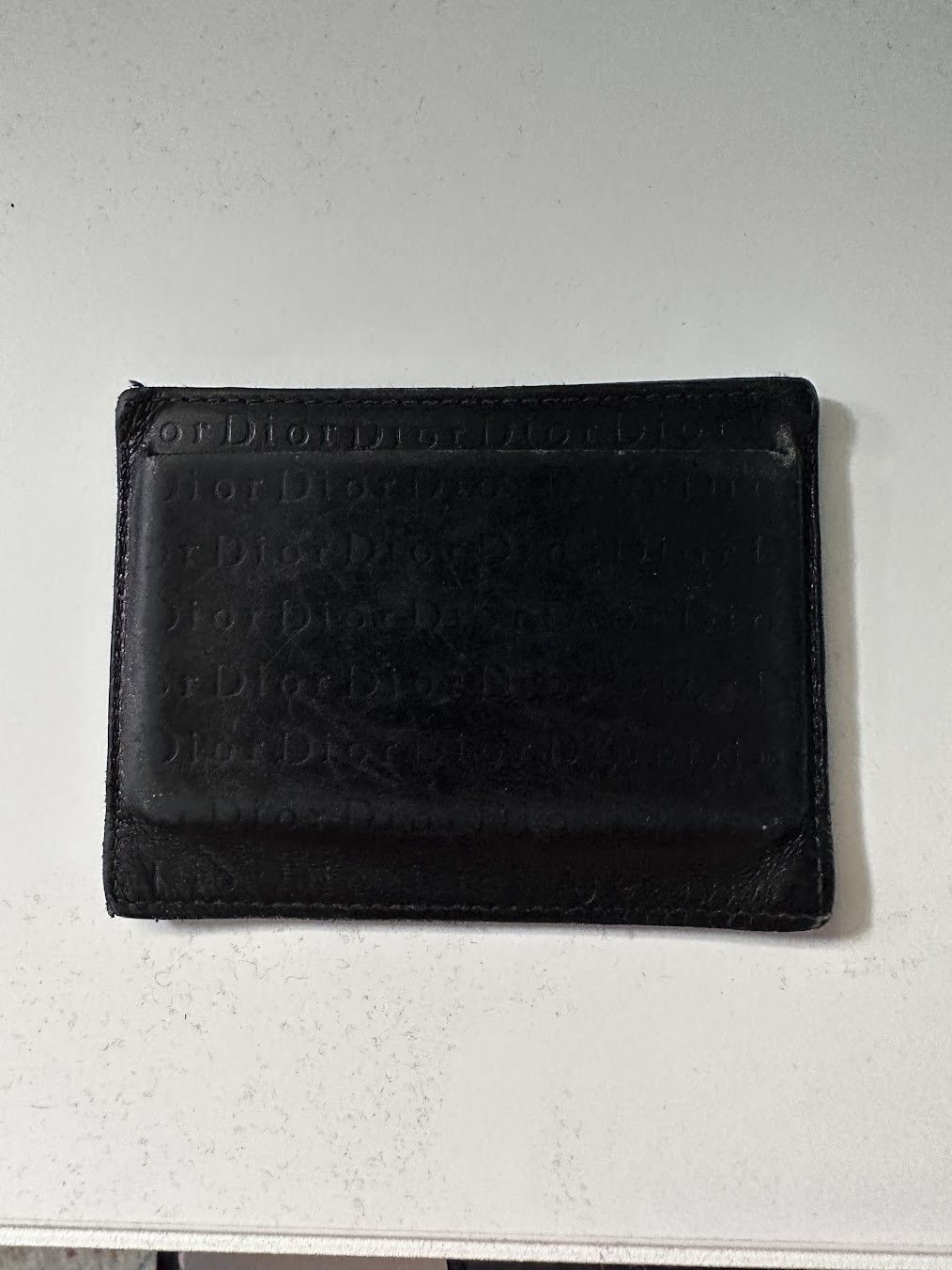 Dior 1999. Dior. All-over debossed cardholder. Size ONE SIZE - 1 Thumbnail