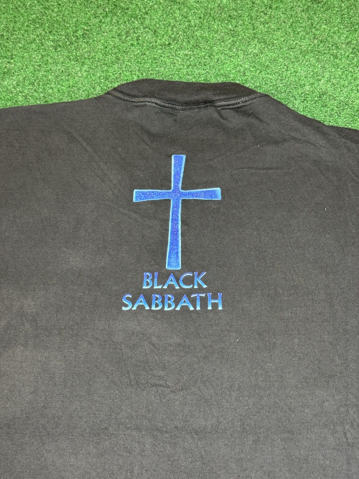 Band Tees × Vintage Vintage 90s Black Sabbath Ozzy Heavy Metal Lrg Band T Shirt Size US L / EU 52-54 / 3 - 6 Thumbnail