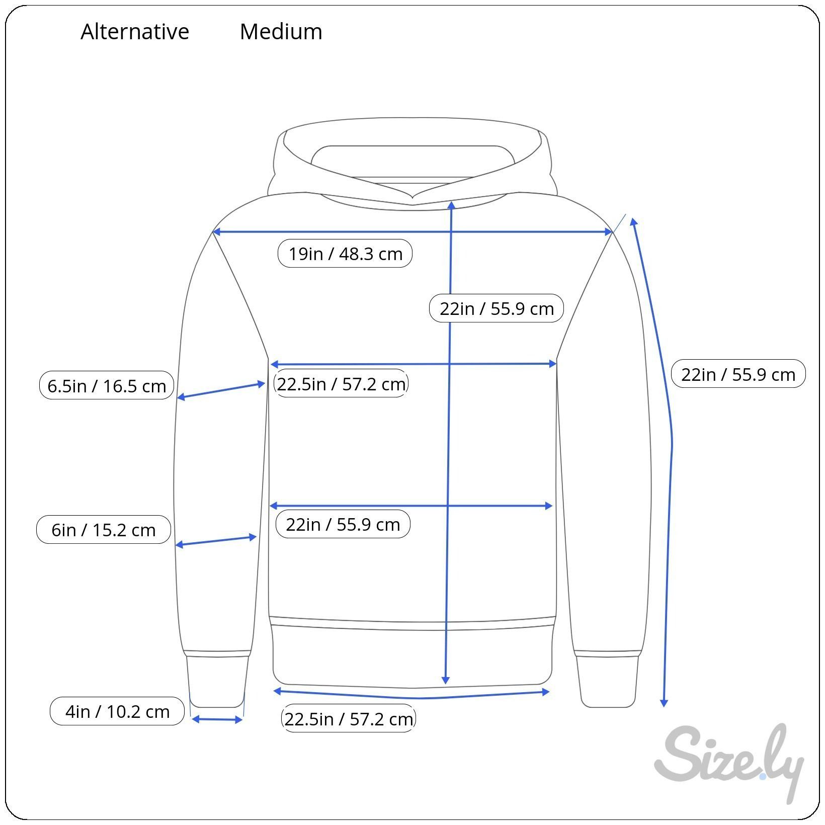 Alternative Apparel Alternative Apparel Women's Star-Print Green Hooded Shirt Me Size M / US 6-8 / IT 42-44 - 2 Thumbnail
