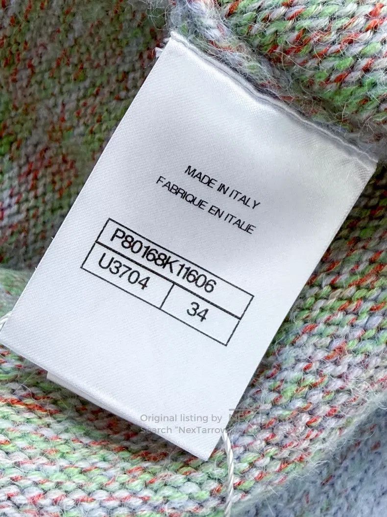 Chanel Chanel Colorful thread doll collar cardigan long-sleeved s Size XXS / US 00 / IT 34 - 7 Thumbnail