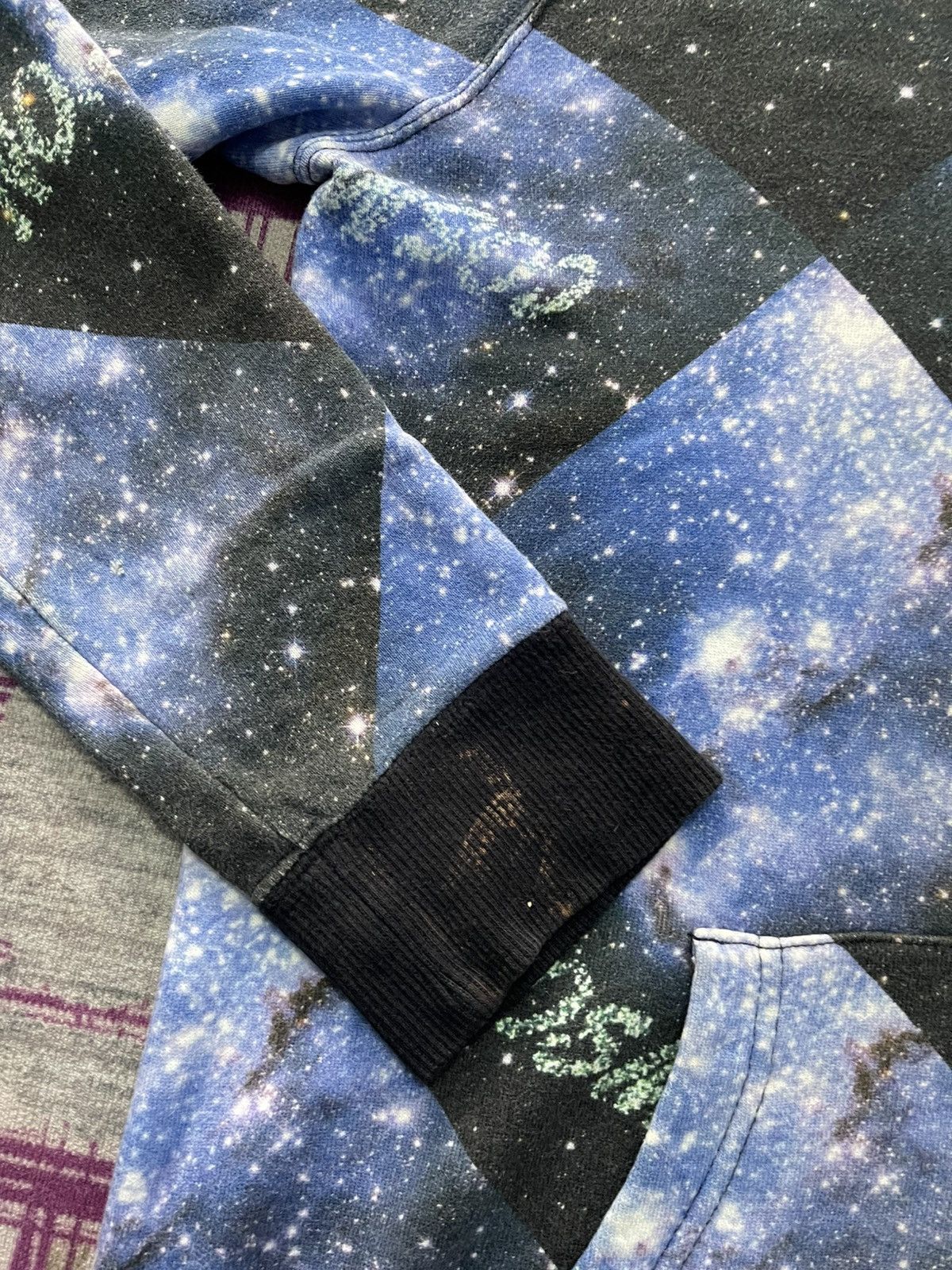 Japanese Brand VINTAGE X-GIRL COSMIC NOISE FULL PRINT HOODIE VERY RARE Size US S / EU 44-46 / 1 - 4 Thumbnail