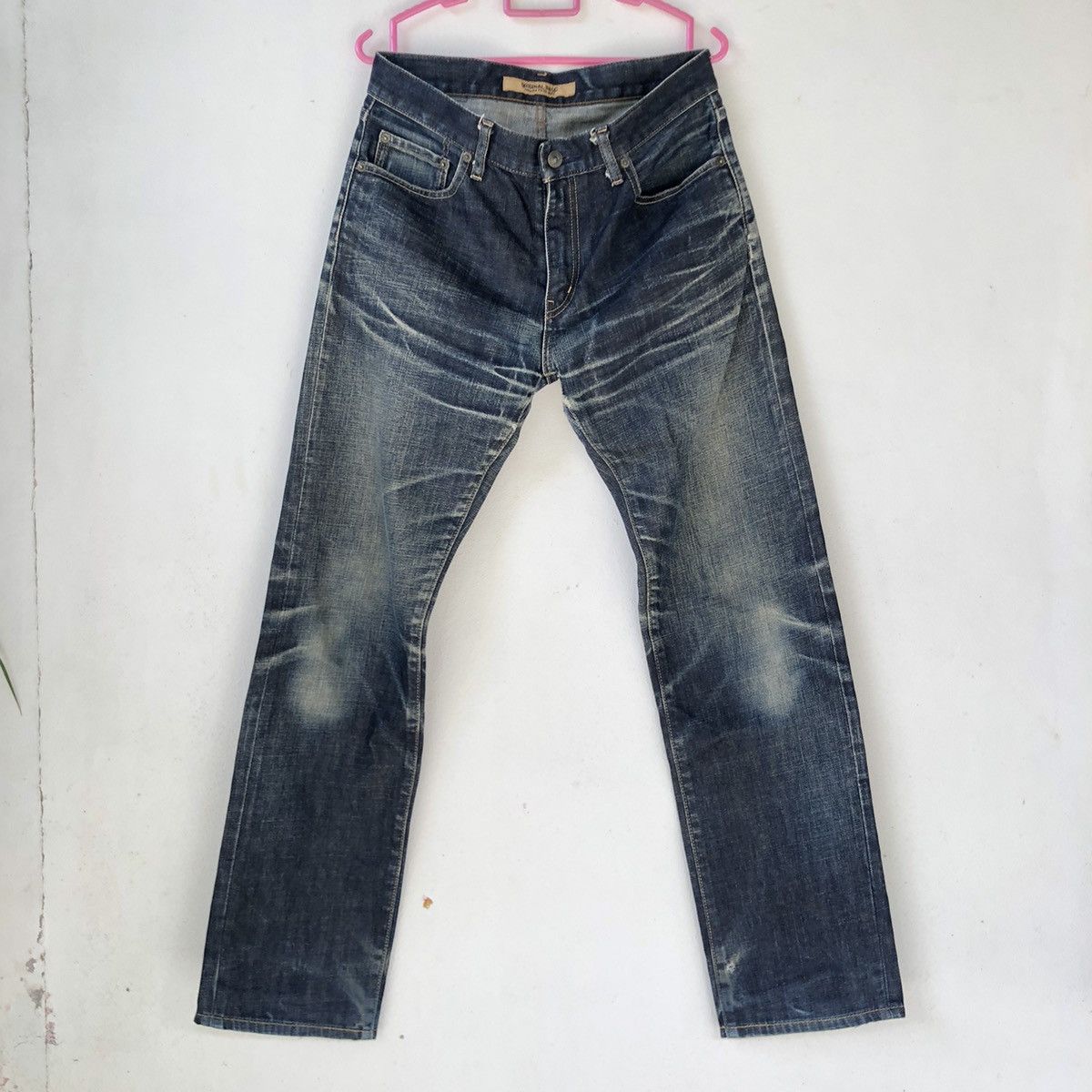 Uniqlo Vintage UNIQLO Custom Tiger Embroidered jeans Size US 31 - 2 Thumbnail