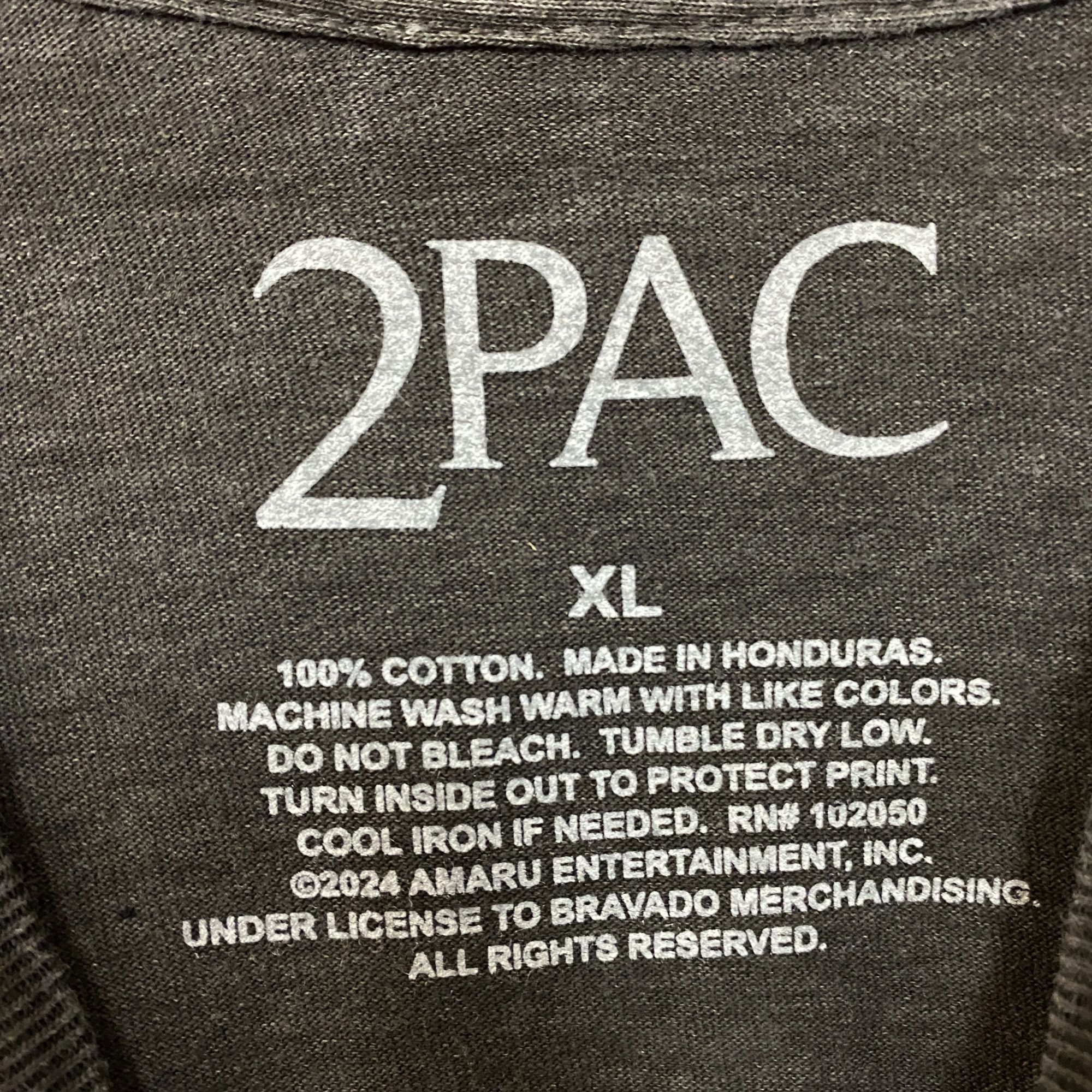 Rap Tees Tupac Shakur Keep Ya Head Up Collage Sleeveless T-Shirt XL Size US XL / EU 56 / 4 - 4 Thumbnail