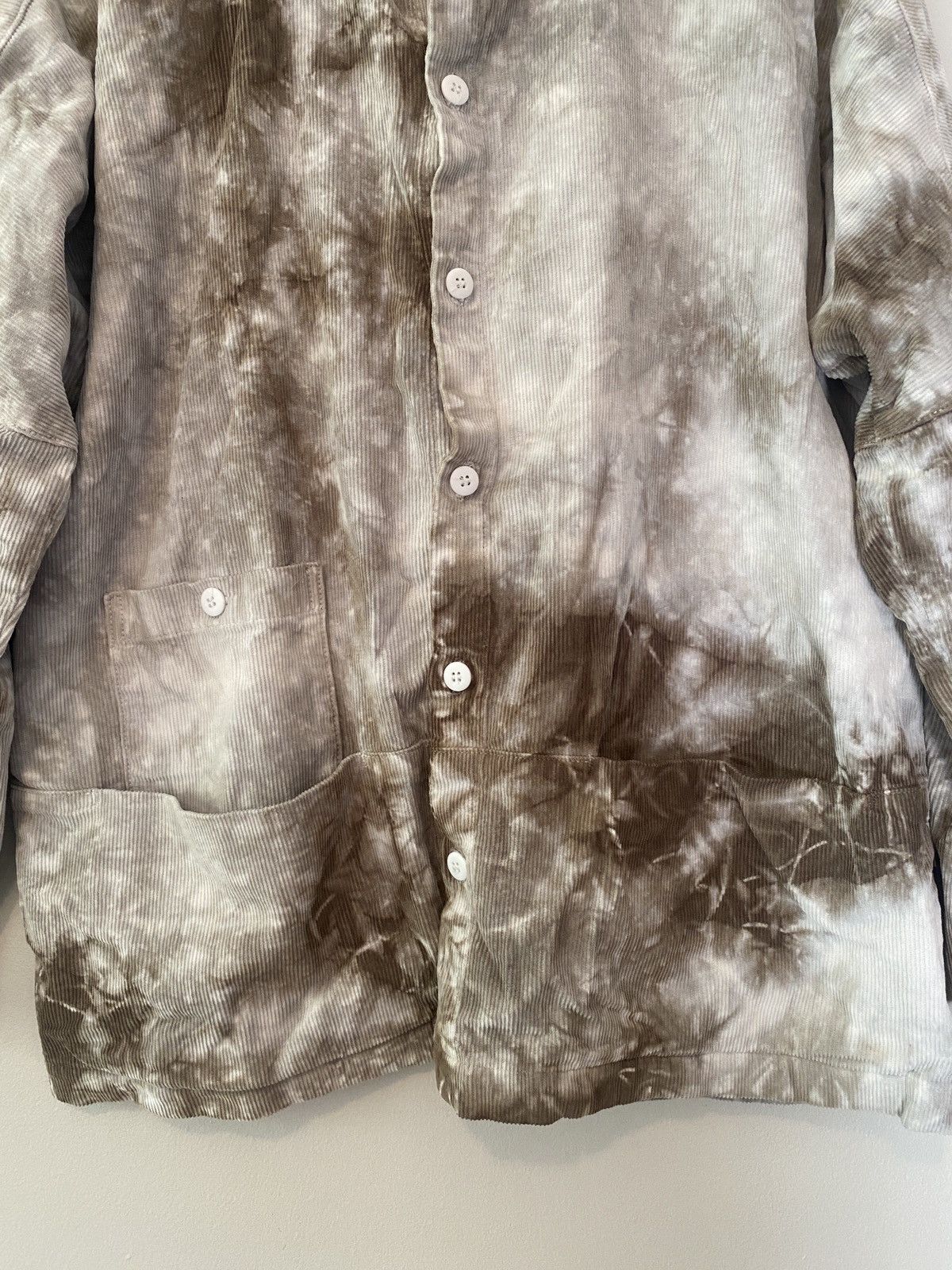 Other Seeker Grey Tie Dye Corduroy Raj Coat Size US M / EU 48-50 / 2 - 3 Thumbnail