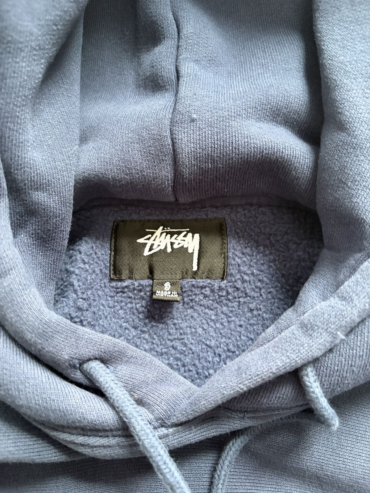 Stussy Stussy Fleece Hoodie Blue Size US S / EU 44-46 / 1 - 5 Thumbnail