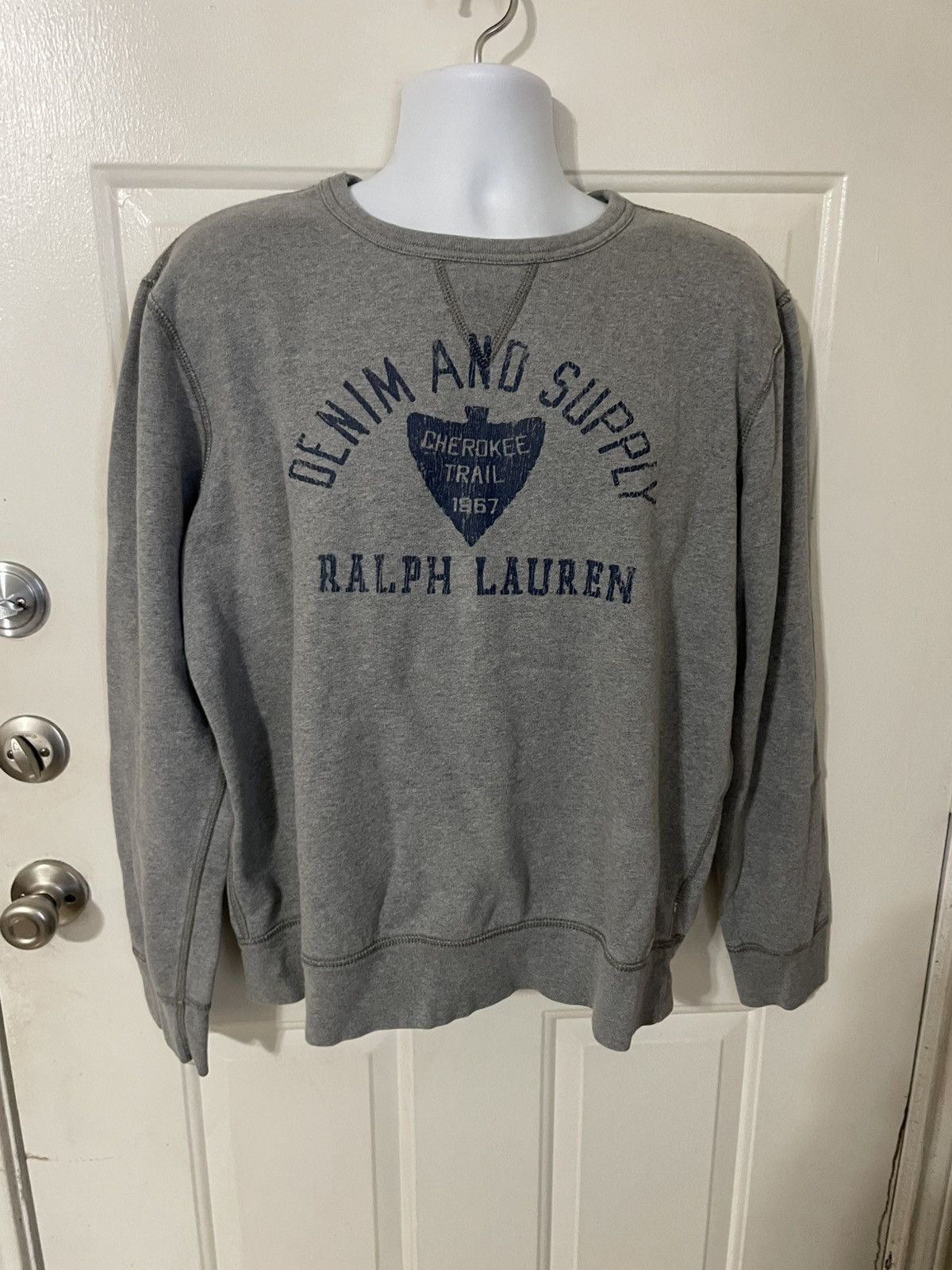Denim & Supply Ralph Lauren Cherokee Trail 1967 Sweatshirt Size US XL / EU 56 / 4 - 2 Thumbnail