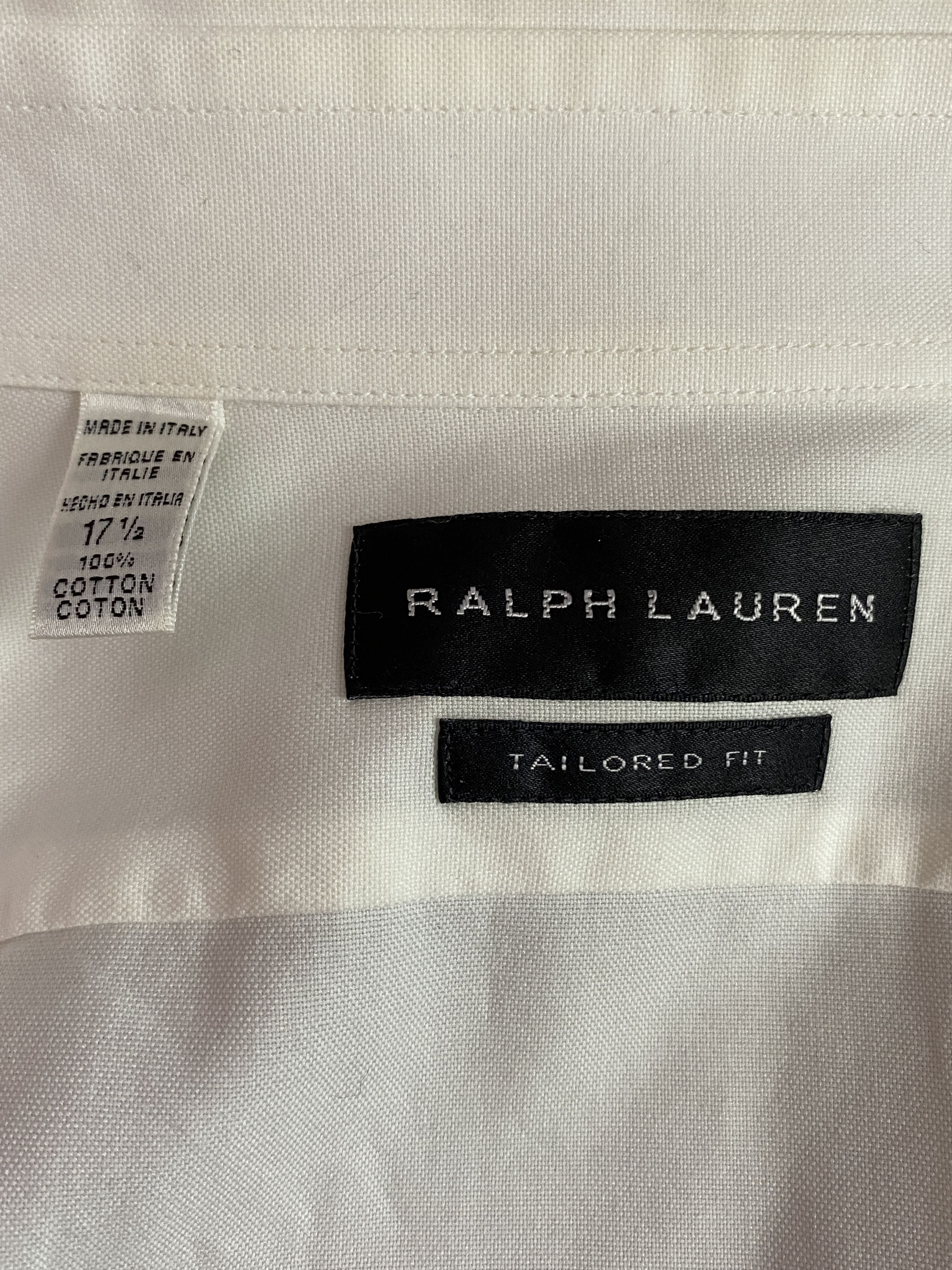 Ralph Lauren × Ralph Lauren Black Label Ralph Lauren Black Label Dress Shirt - XL Size US XL / EU 56 / 4 - 5 Thumbnail