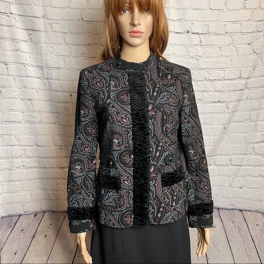 Other New Doncaster Jacket Paisley Floral Print Size 4 Size S / US 4 / IT 40 - 1 Thumbnail