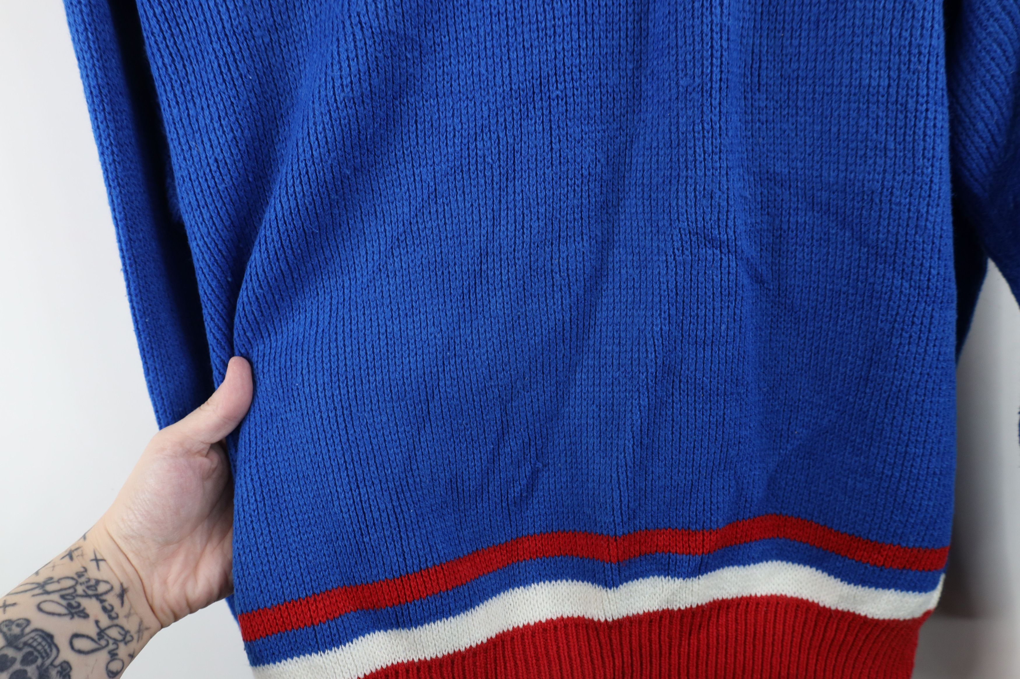Starter Vintage 80s 90s Starter Giants Football Ribbed Knit Sweater Size US XL / EU 56 / 4 - 7 Thumbnail