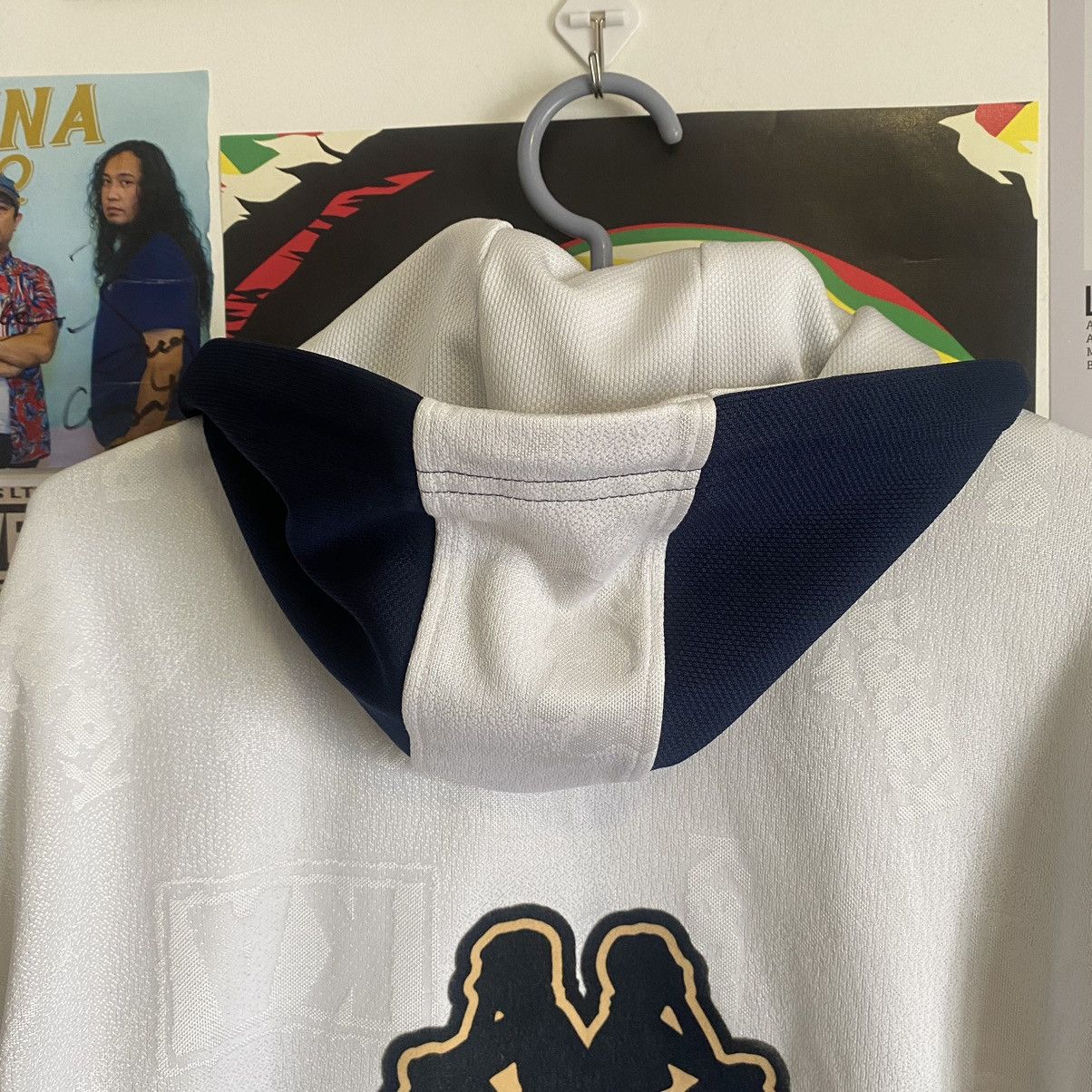 Kappa Vintage Kappa Tri-Colour Hoodie Jacket Size US L / EU 52-54 / 3 - 15 Thumbnail