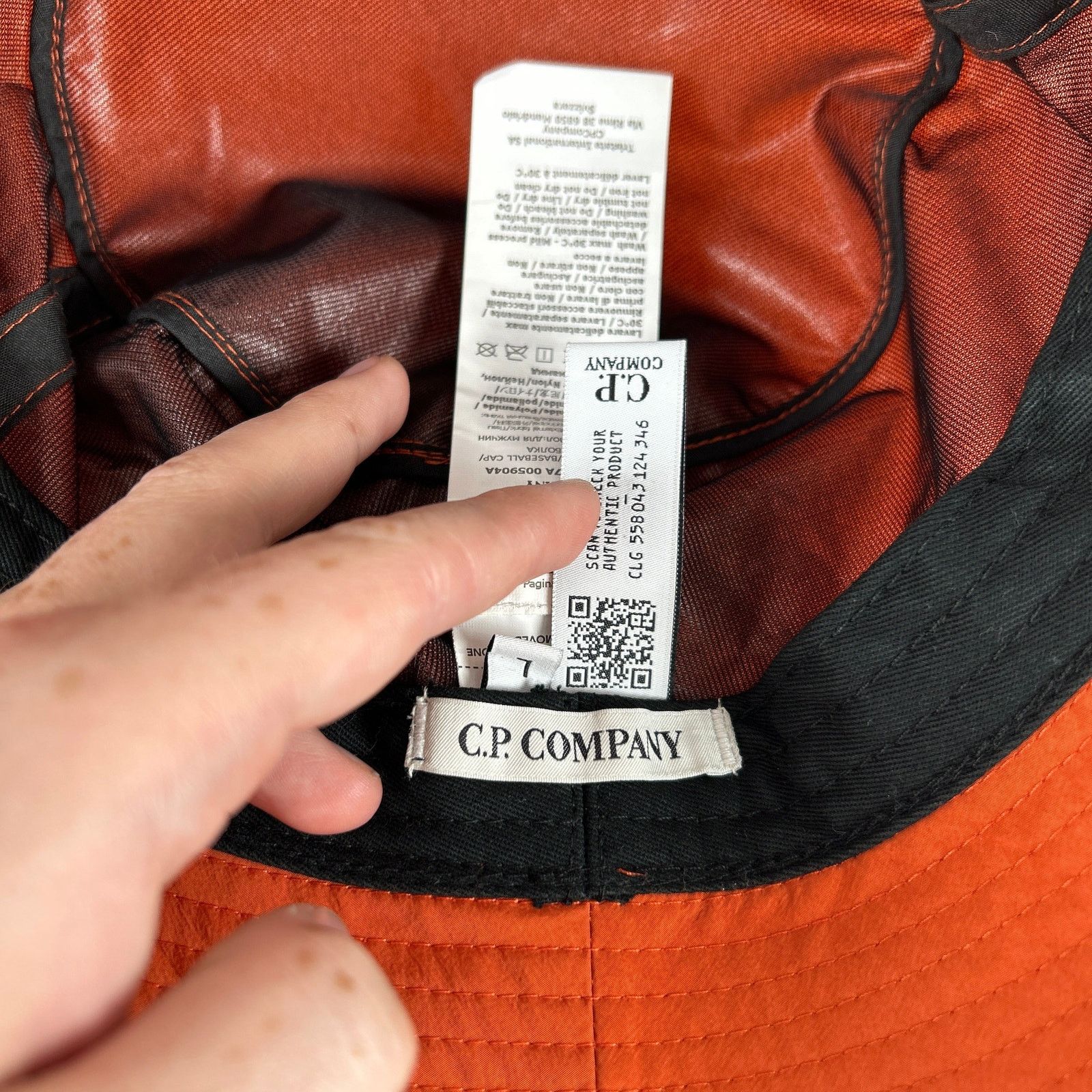 C.P. Company C.P Company Orange Bucket Hat Size ONE SIZE - 4 Thumbnail