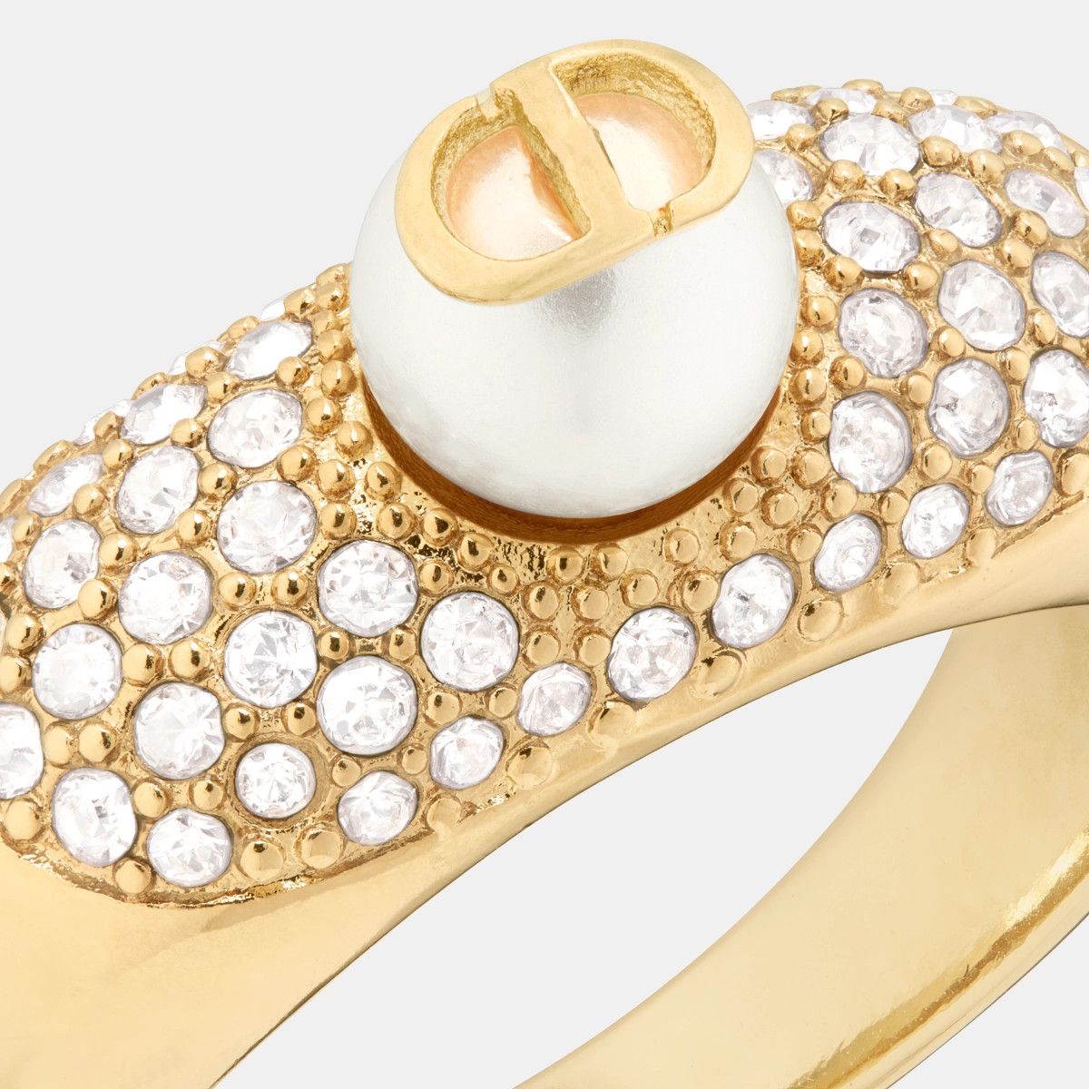 Dior o1bcso1str0126 Size:OS/D-Fusion Ring in Golden/White Size ONE SIZE - 4 Thumbnail