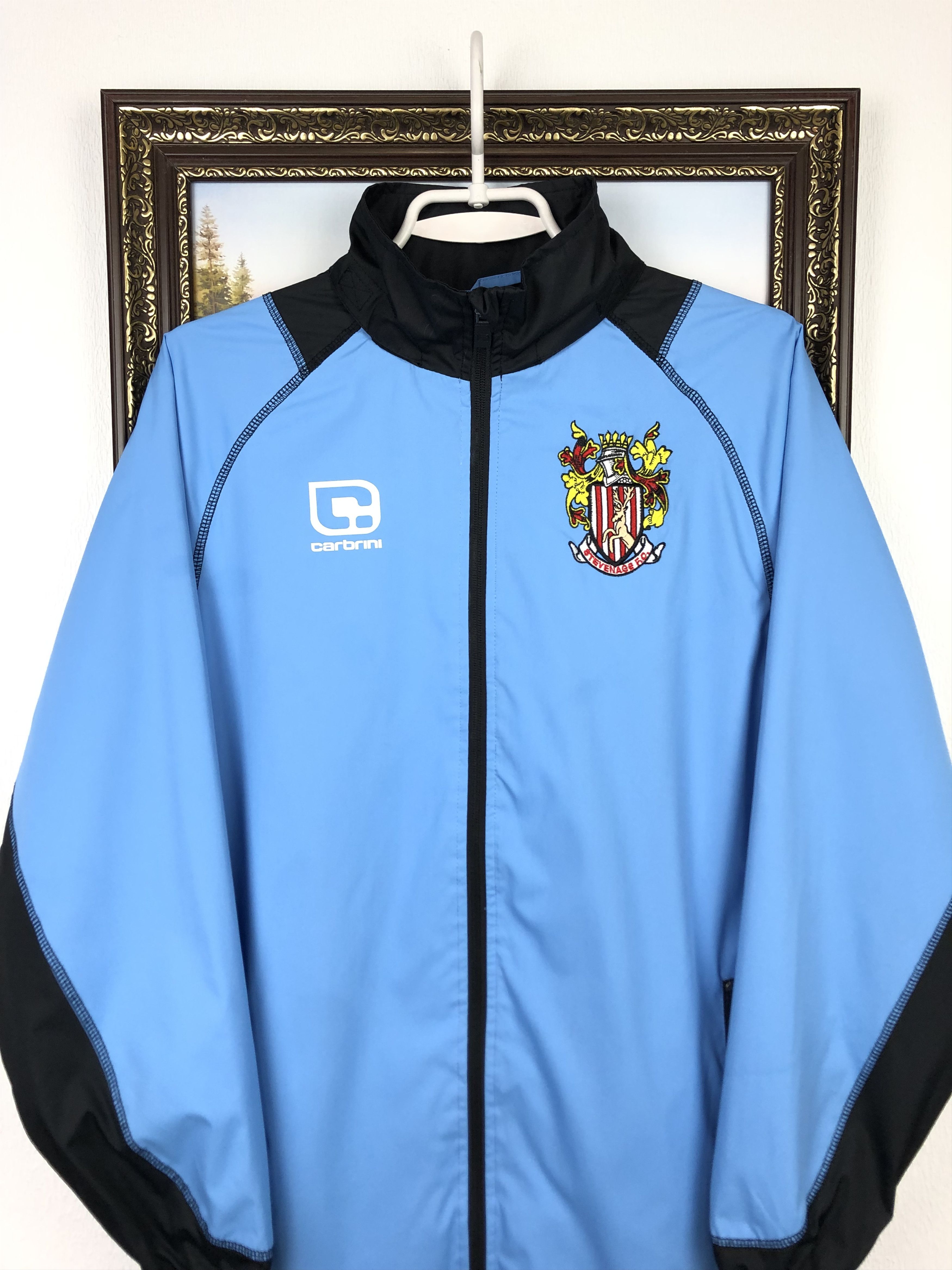 Vintage Vintage Stevenage Football Jacket Soccer Windbreaker Track Size US M / EU 48-50 / 2 - 2 Thumbnail