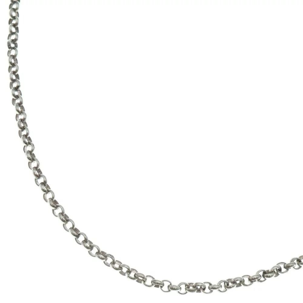 Chrome Hearts Chrome Hearts 16 Inch R16 Silver Chain Necklace Size ONE SIZE - 2 Thumbnail