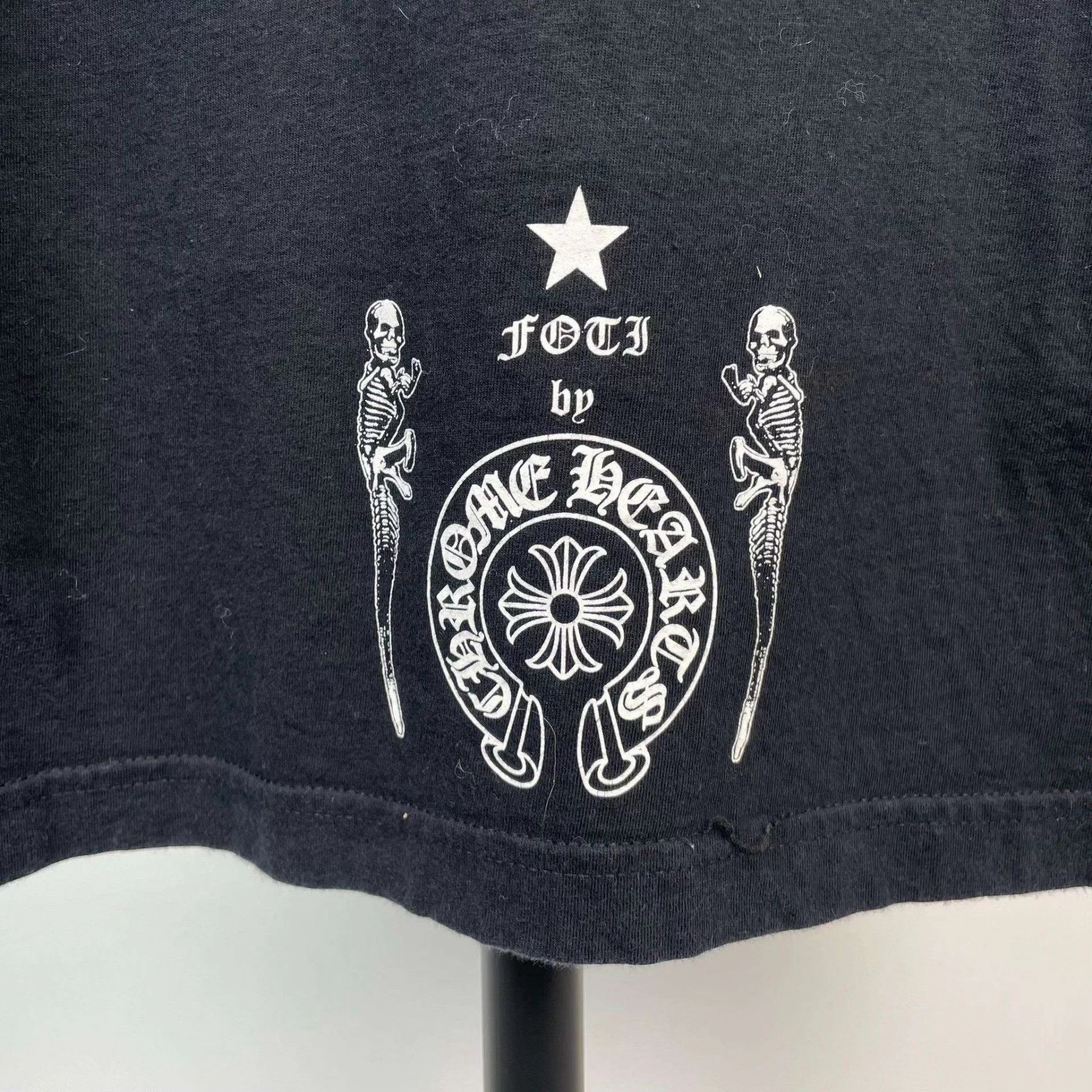 Chrome Hearts Chrome Hearts Cotton Foti Short-Sleeve 92B Black Size US S / EU 44-46 / 1 - 3 Thumbnail