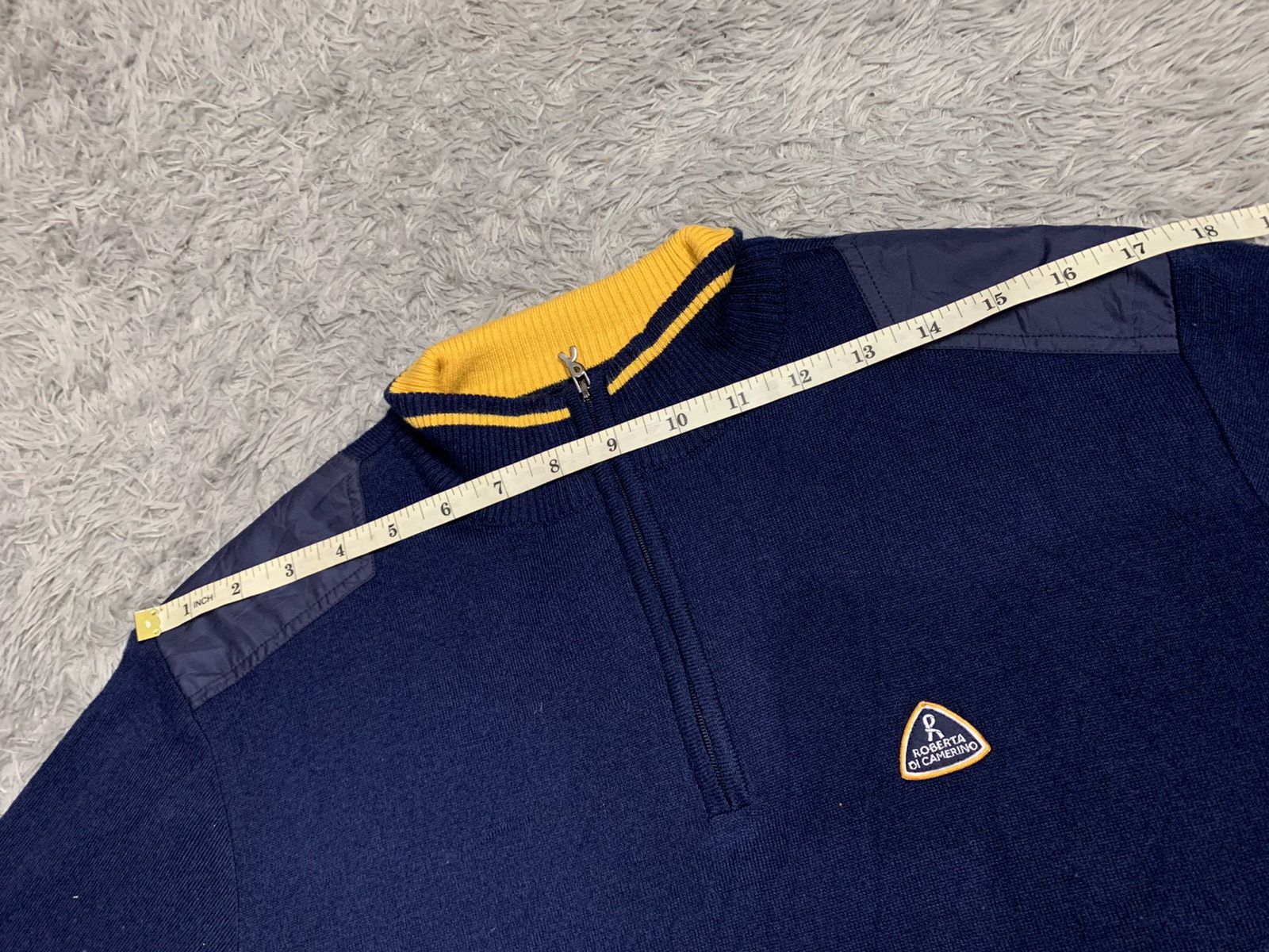 Roberta di Camerino Italian Designer roberta di camerino Half Zip Knit Size US L / EU 52-54 / 3 - 12 Thumbnail