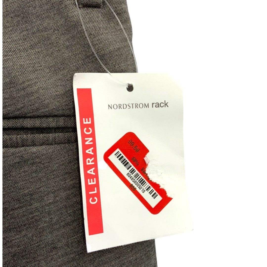 Berle Berle Gray Flat Front Dress Pant Size 34R NWT Size US 34 / EU 50 - 5 Thumbnail