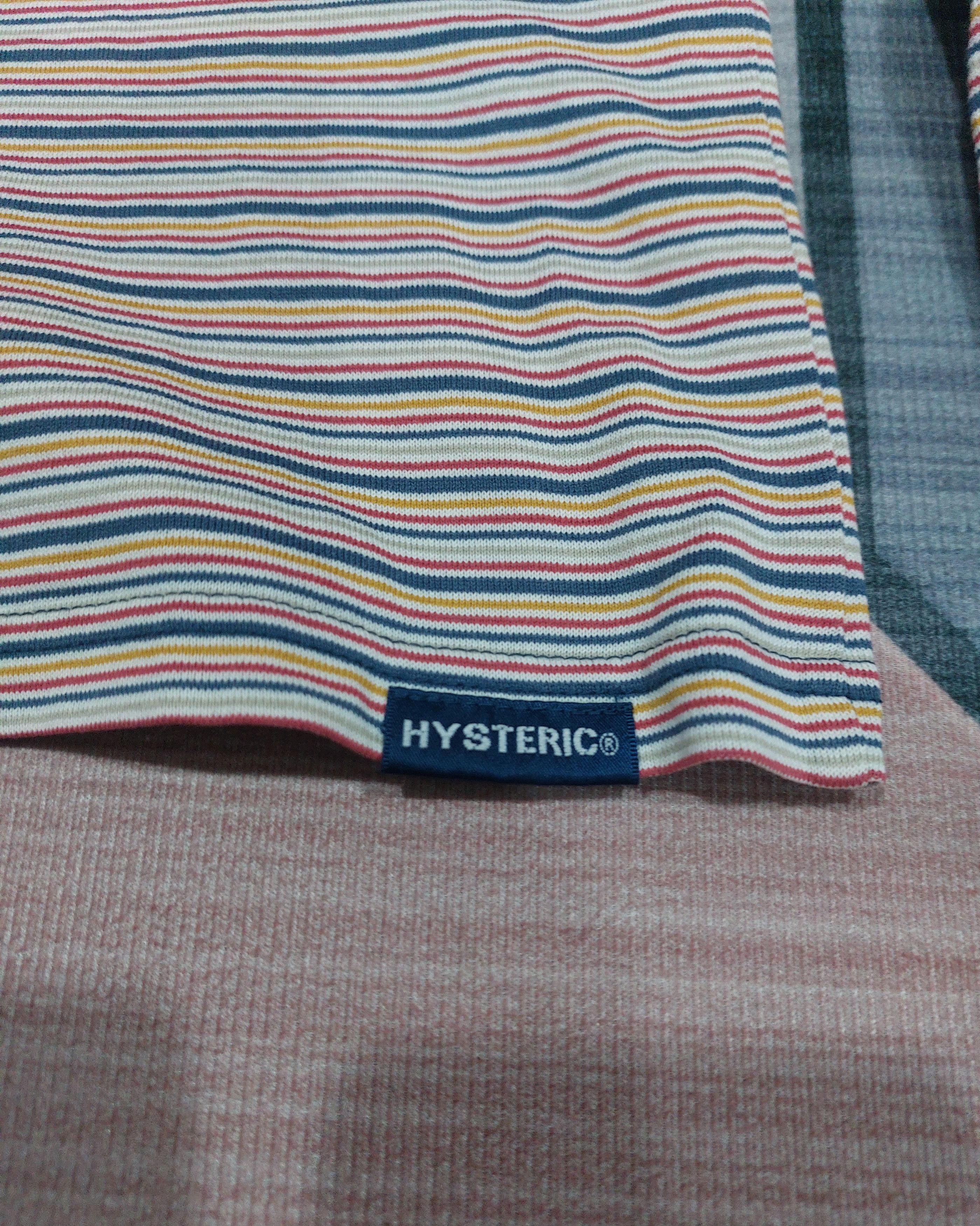 Hysteric Glamour × If Six Was Nine × Japanese Brand HYSTERIC GLAMOUR "I AM DIRTY" STRIPE T Size S / US 4 / IT 40 - 11 Thumbnail