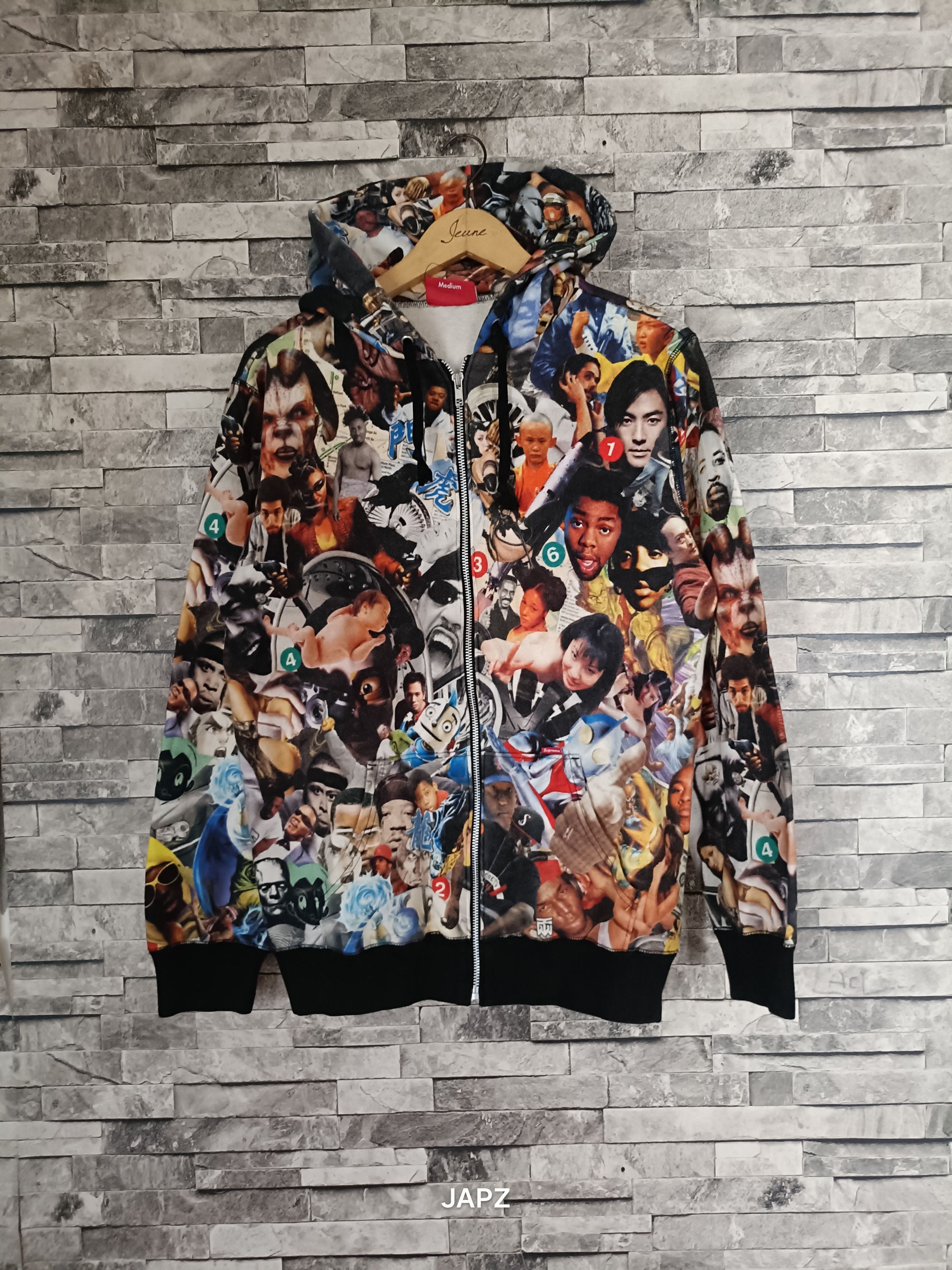 SUPREME PHASE 2 HOODIE BOX LOGO FLORAL PCL LE BAIN
