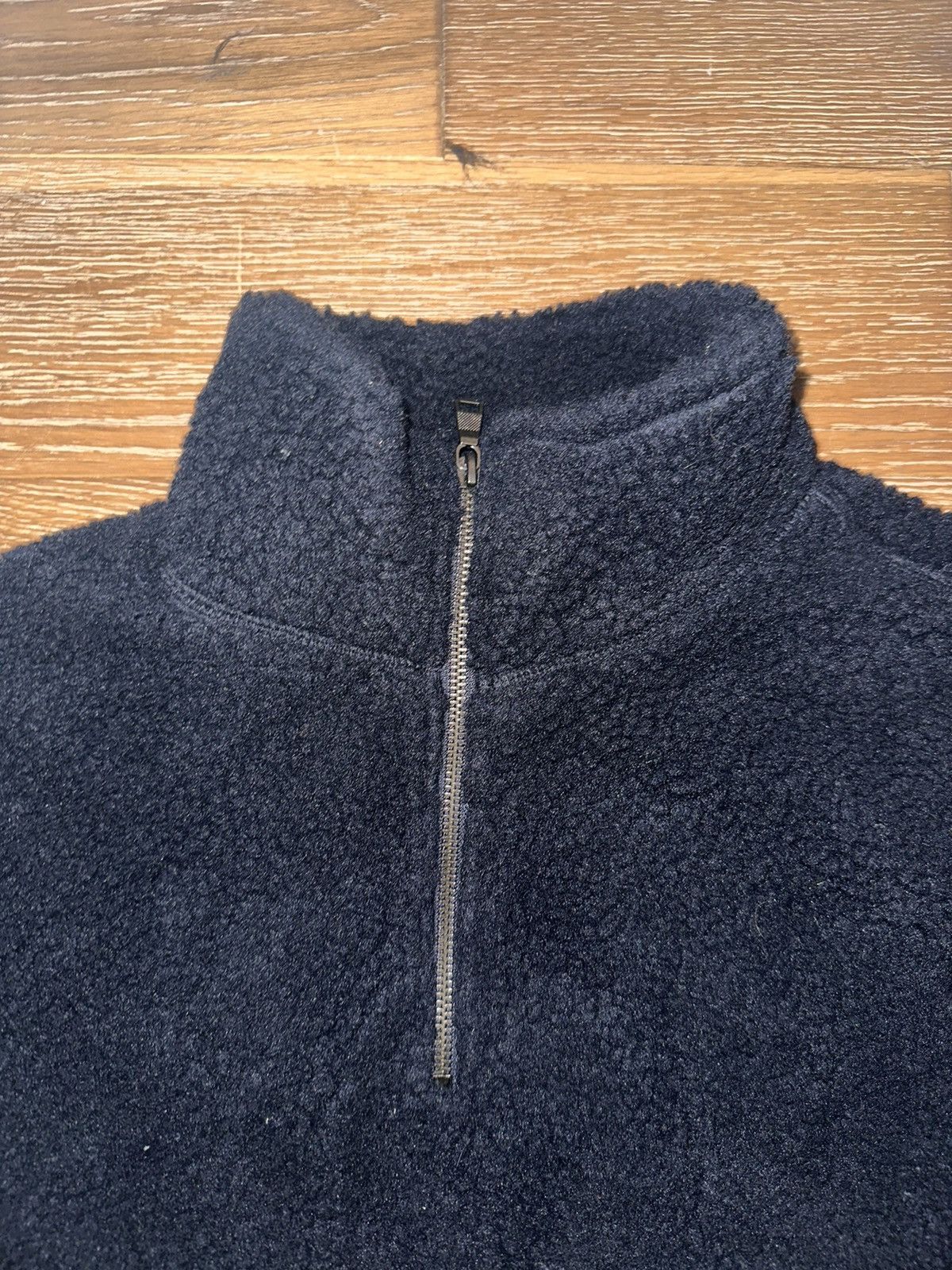Banana Republic Banana Republic Fuzzy Quarter Zip Size Medium Mens Size US M / EU 48-50 / 2 - 2 Thumbnail