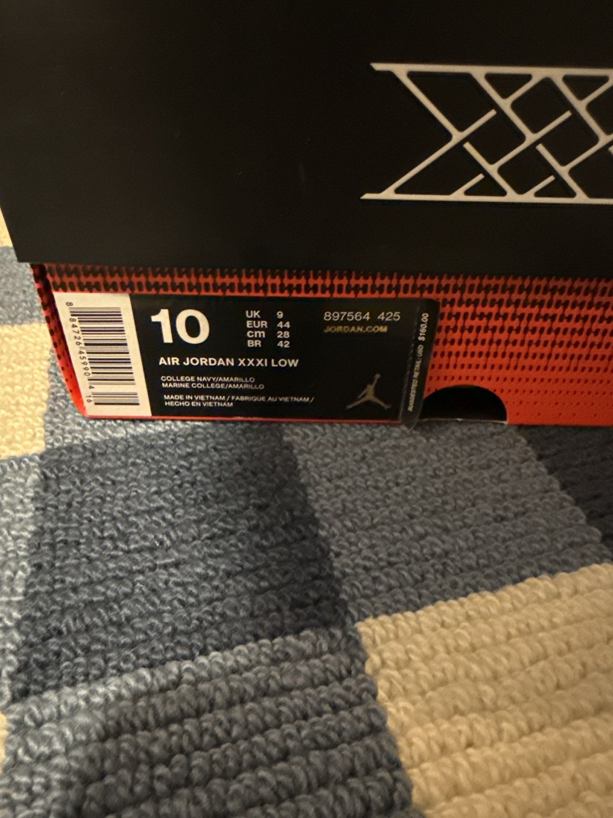 Jordan Brand JORDAN XXXI LOW ‘MICHIGAN’ Size US 10 / EU 43 - 5 Thumbnail