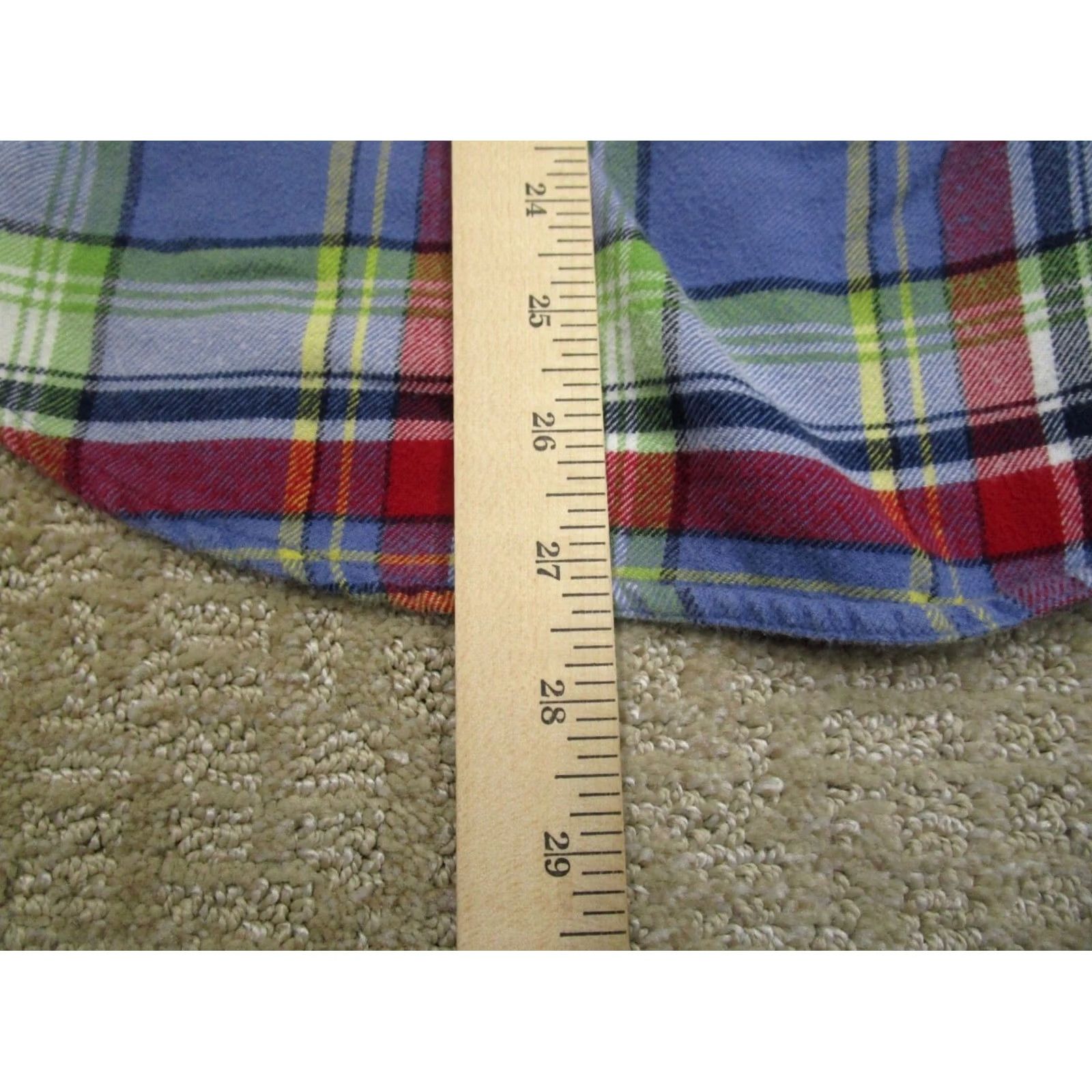 Ralph Lauren Ralph Lauren Shirt Men Small Plaid Flannel Button-Down Long Sleeve Multicolor Cotton Polo Pony Casual Shirt Size US S / EU 44-46 / 1 - 6 Thumbnail