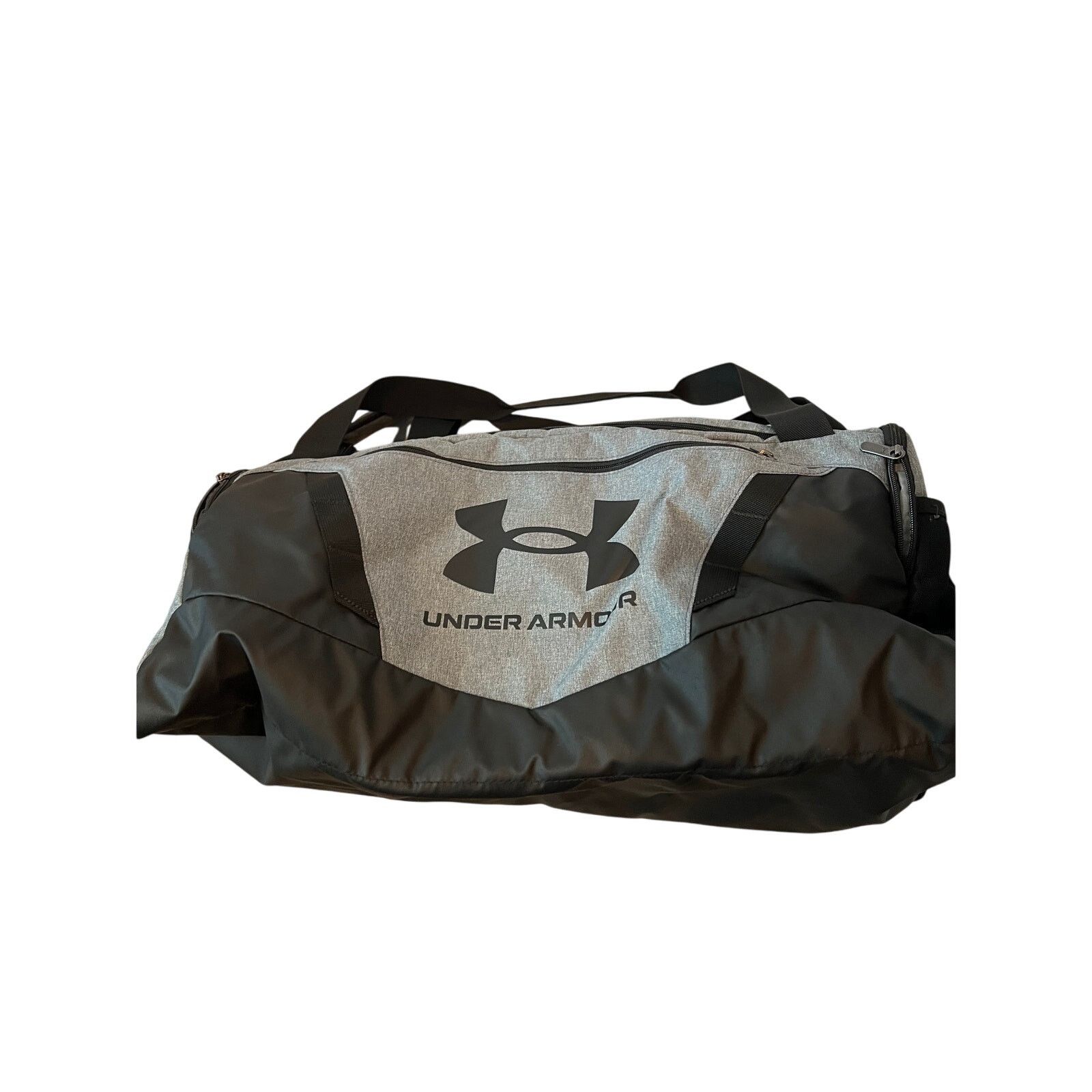 Under Armour 20"x12"x12" Black Duffel Gym Bag, Men's