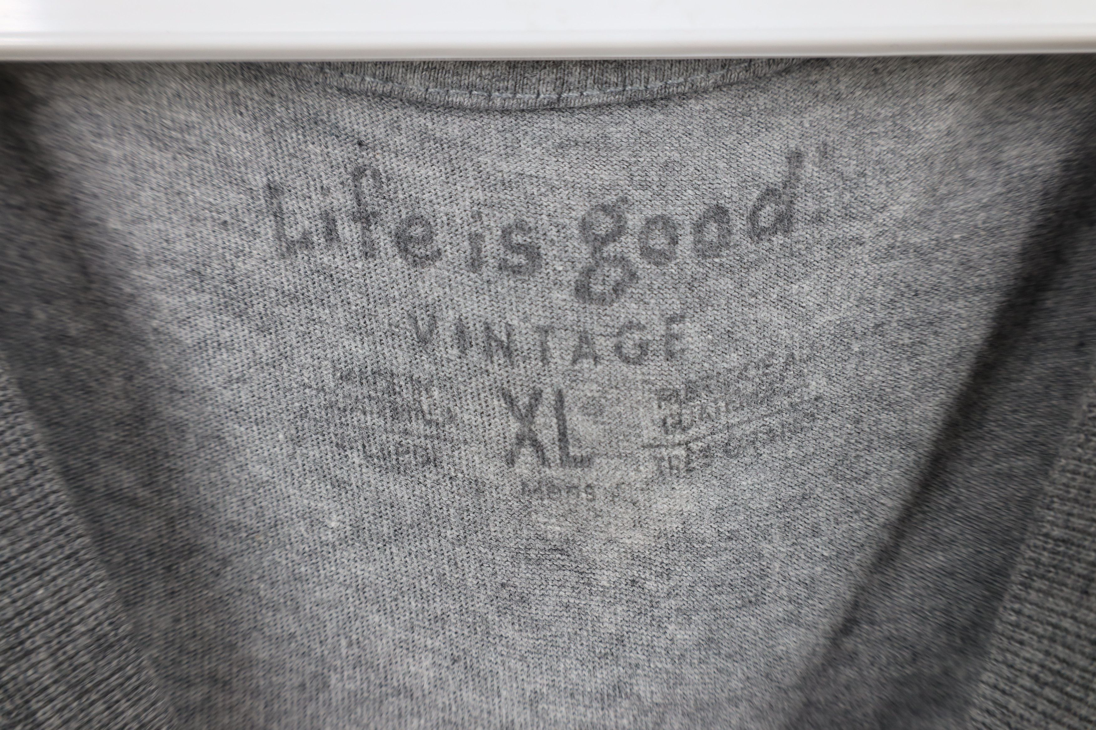 Life is Good Vintage Life Is Good Foodies Working Together T-Shirt Gray Size US XL / EU 56 / 4 - 7 Thumbnail