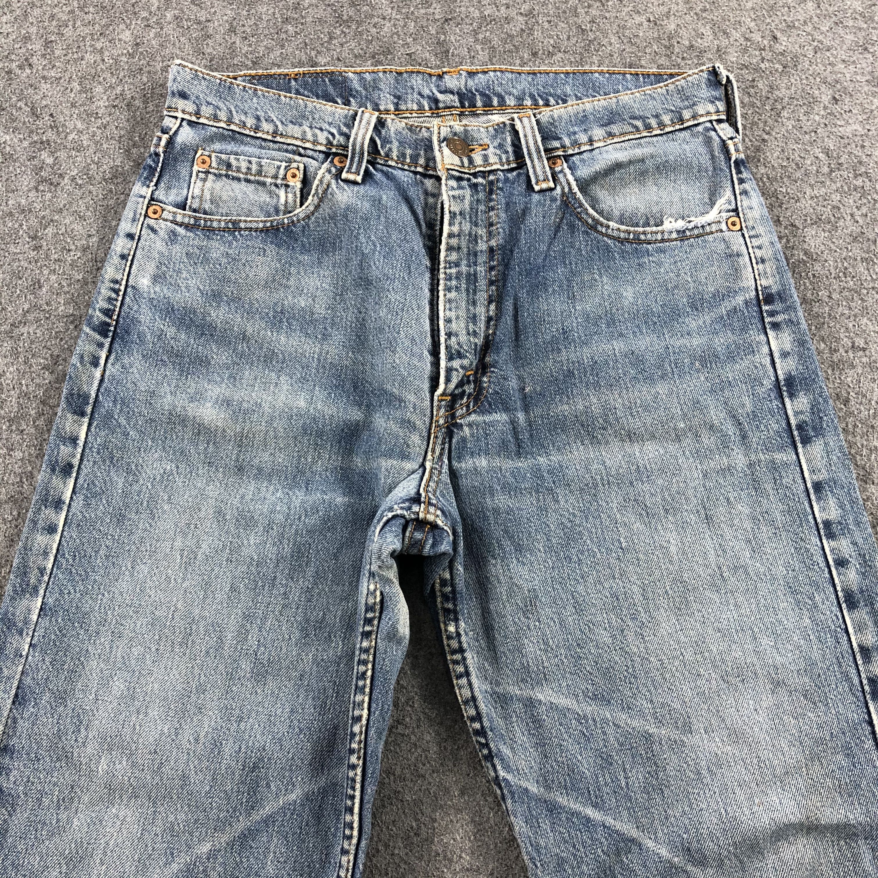 Levi's × Vintage 90s Vintage Blue Wash Levis 519 Jeans-JM2038 Size US 31 - 3 Thumbnail