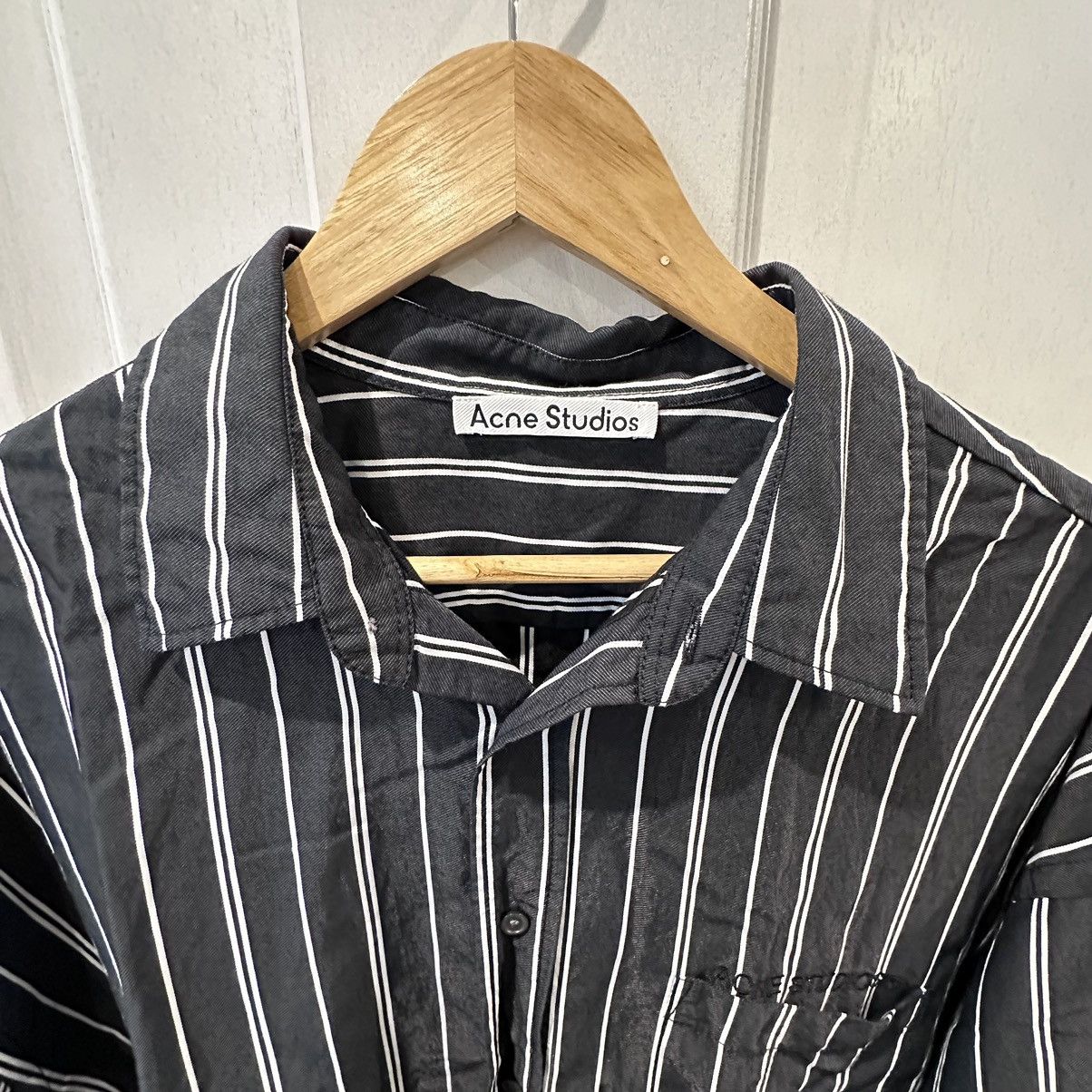 Acne Studios Acne Studios Setiter Short Sleeve Shirt Size US M / EU 48-50 / 2 - 6 Thumbnail