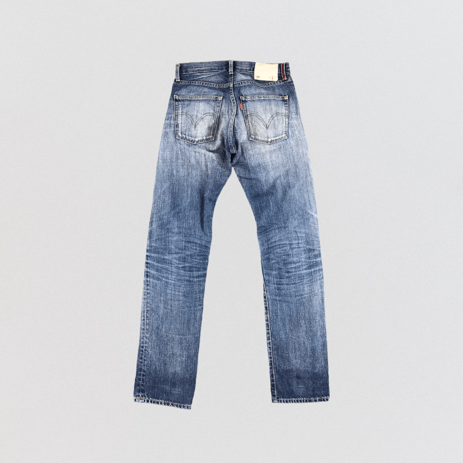 Levi's × Vintage Vintage Red Loop Levis 505 Red Loop Jeans-JM1430 Size US 30 / EU 46 - 2 Thumbnail