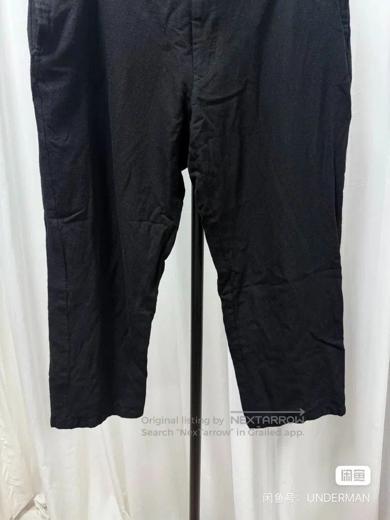 Yohji Yamamoto Yohji Yamamoto Wool Cropped Trousers. Size US 36 / EU 52 - 3 Thumbnail