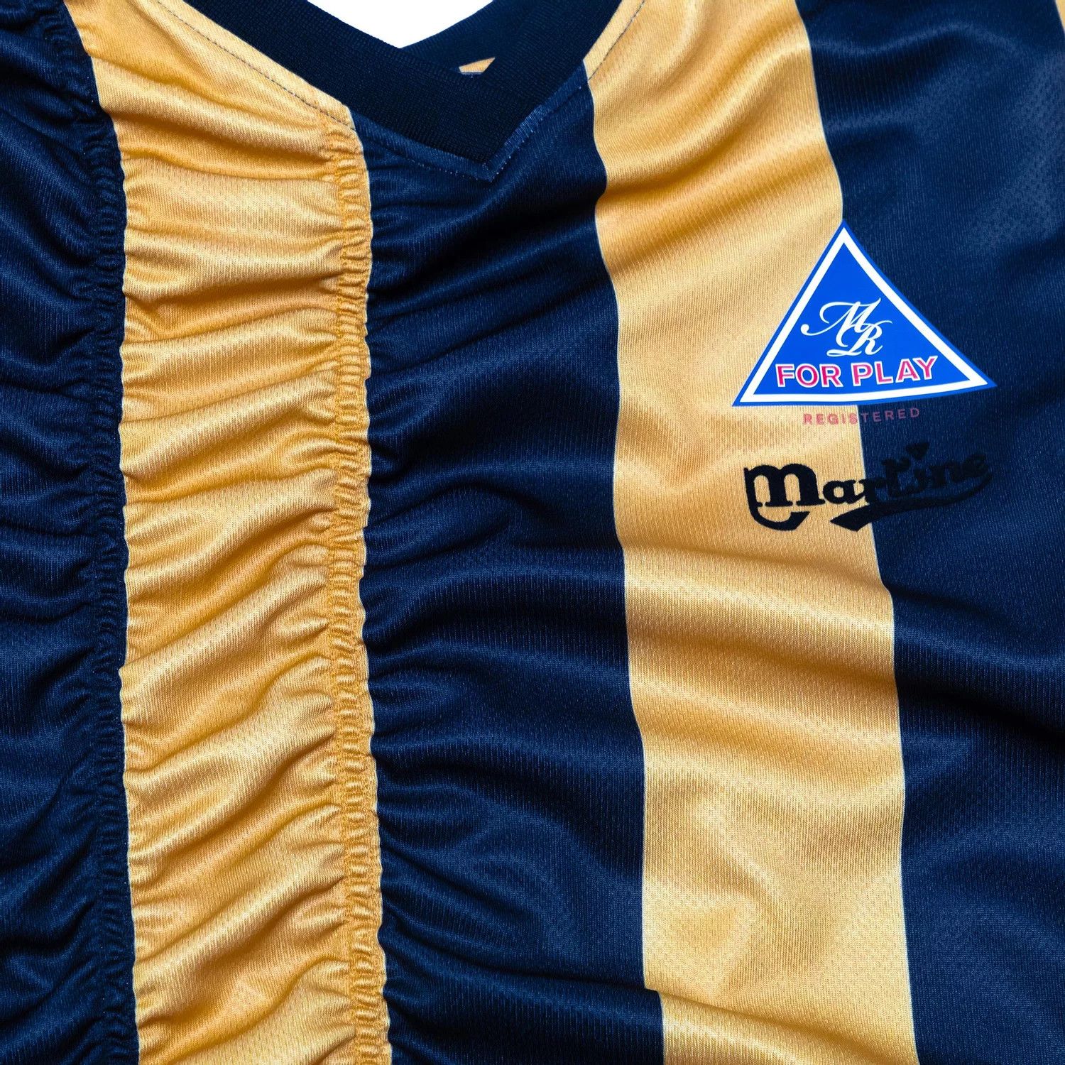 Martine Rose Martine Rose Ruched Football Top 'Yellow' Size US L / EU 52-54 / 3 - 3 Thumbnail