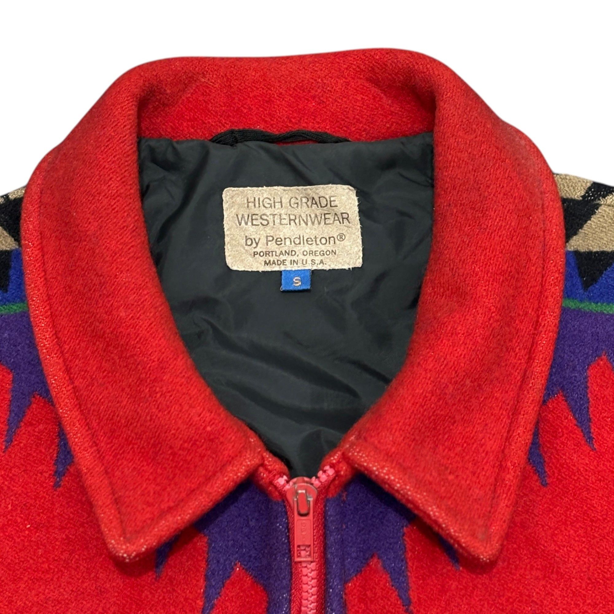 Pendleton 80's Vintage Pendleton High Grade Western Wear Navajo Native Size US S / EU 44-46 / 1 - 4 Thumbnail
