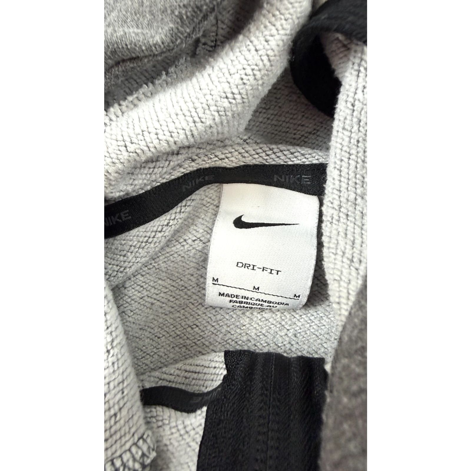 Nike Nike Hoodie Mens Medium Gray Full Zip Dri-Fit Athletic CJ4317-071 Sweatshirt Size US M / EU 48-50 / 2 - 5 Thumbnail