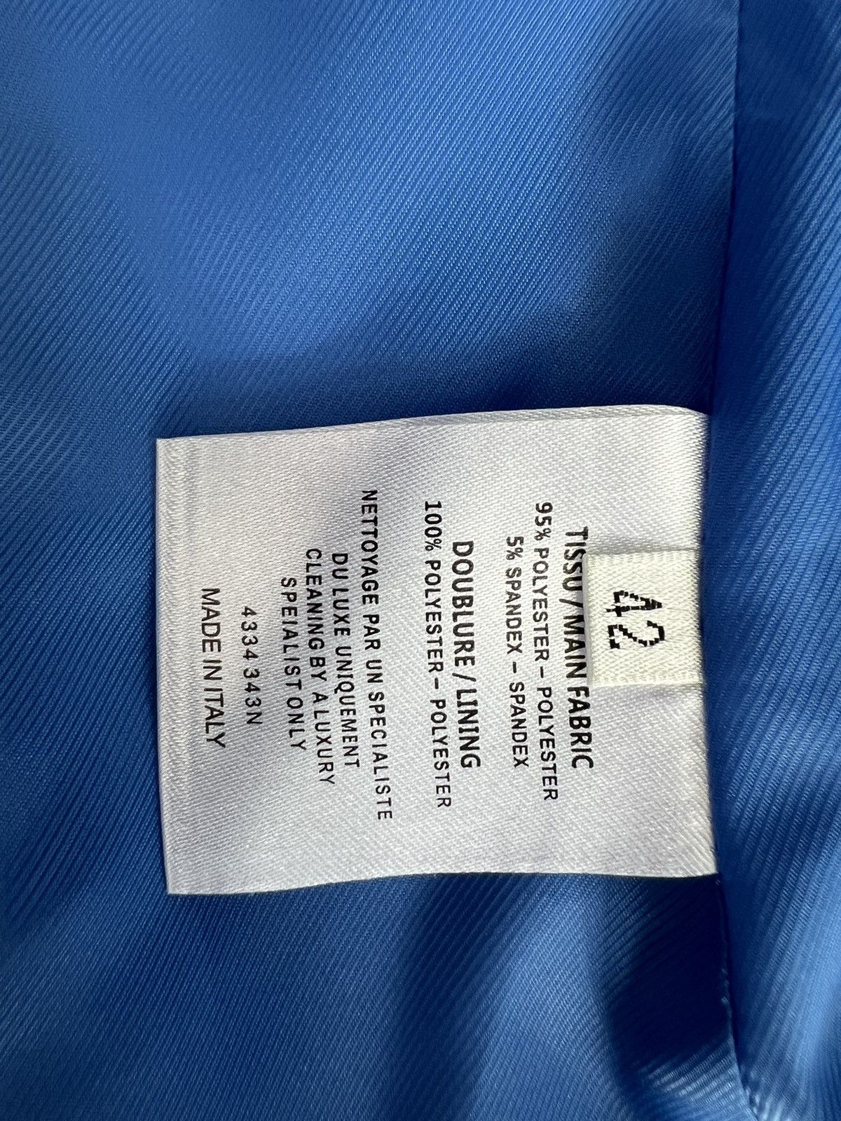 Other Elegant Women Designer Spring Blue Casual Blazer Size L / US 10 / IT 46 - 10 Thumbnail