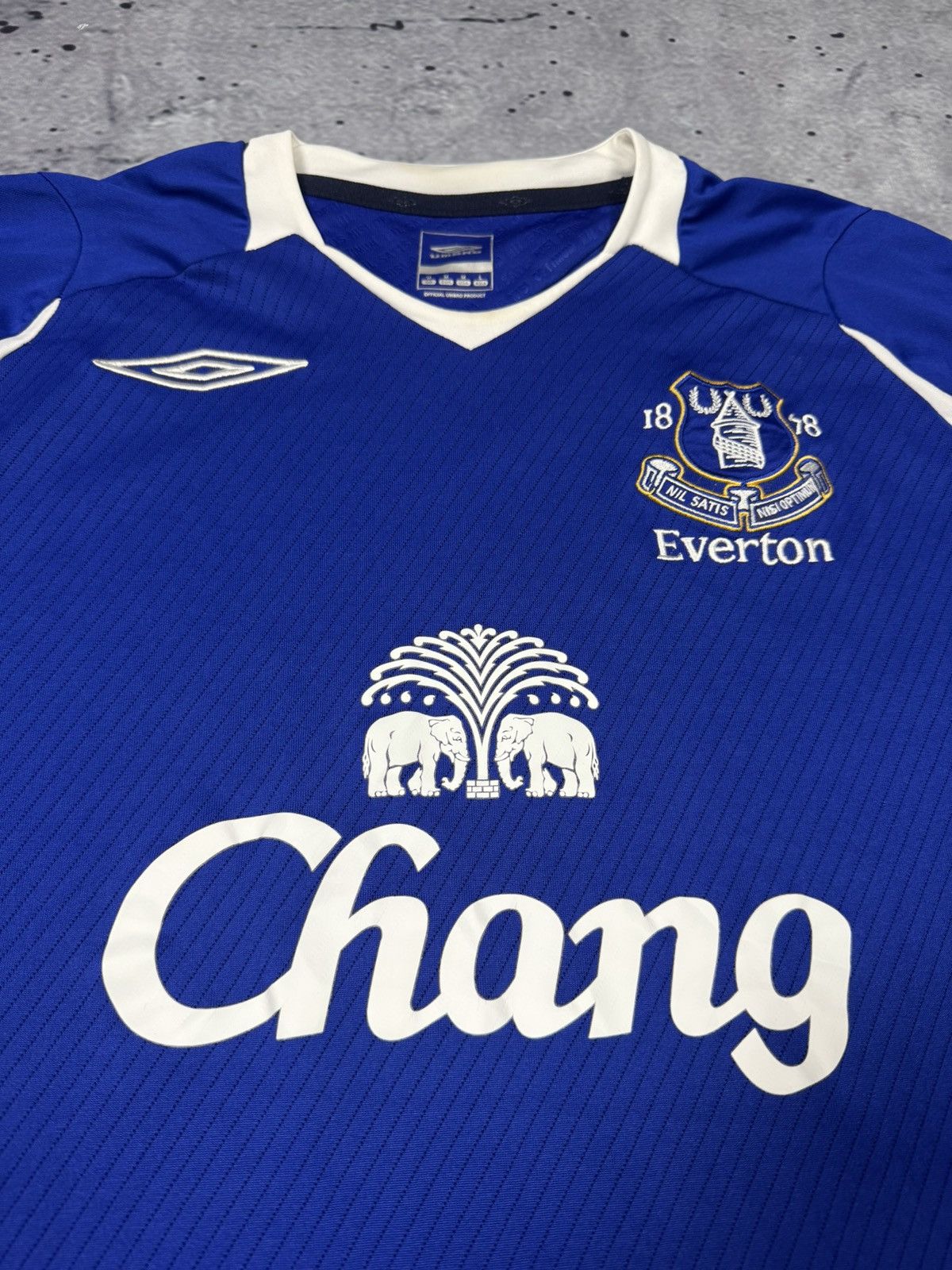 Umbro Everton 2008-2009 Umbro Football Jersey Size US M / EU 48-50 / 2 - 3 Thumbnail
