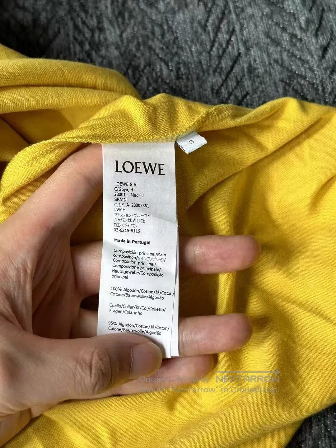 Loewe Loewe Yellow Totoro Tee| Size US S / EU 44-46 / 1 - 4 Thumbnail