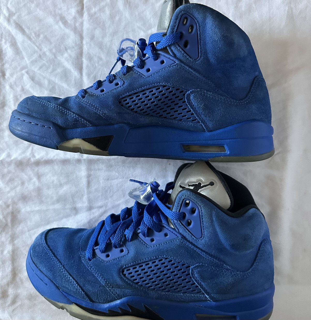 Vintage Jordan 5 blue suede Size US 8.5 / EU 41-42 - 3 Thumbnail