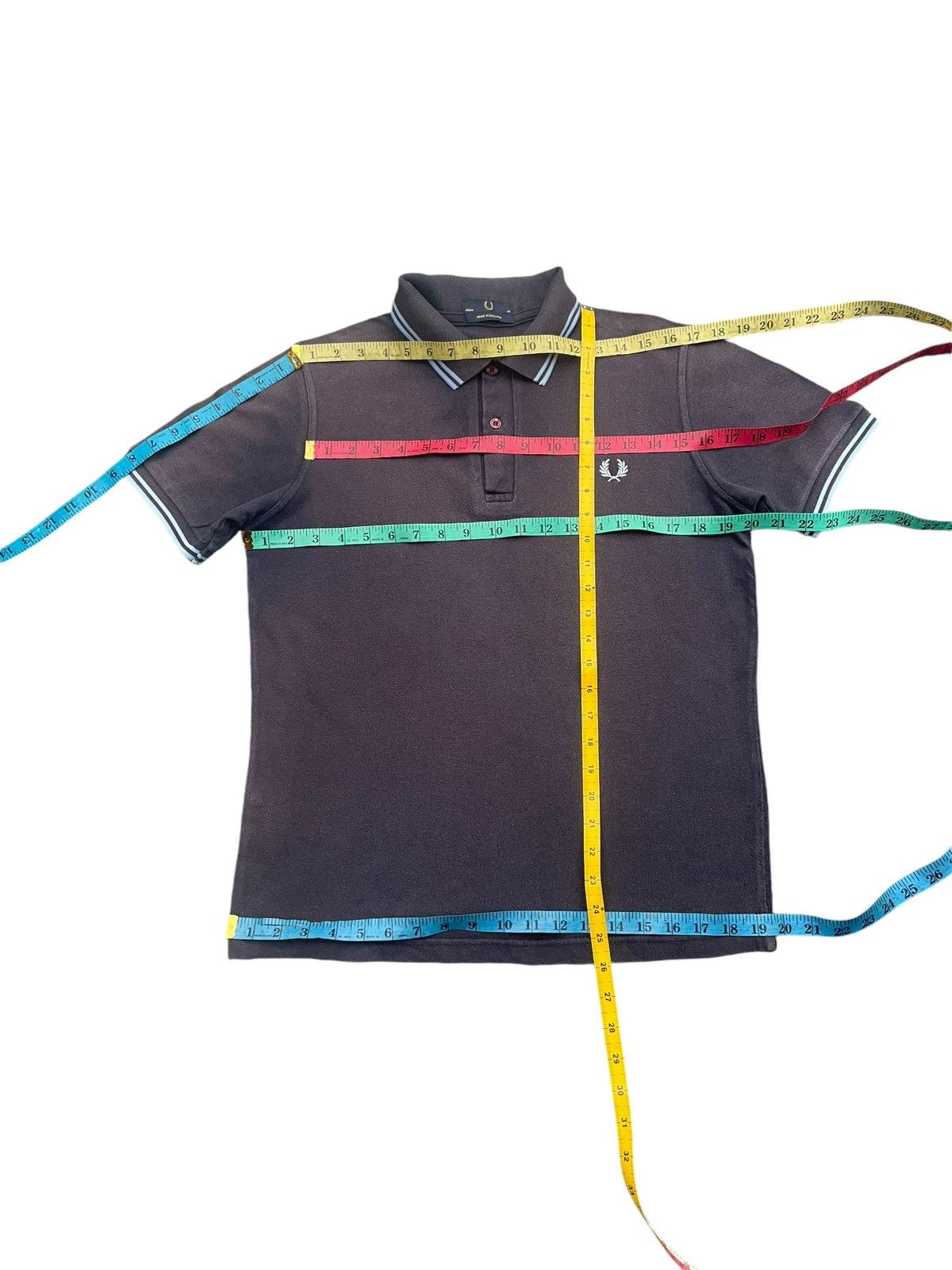 Fred Perry Vintage Fred Perry Twin Trapped Polo Size US M / EU 48-50 / 2 - 8 Thumbnail