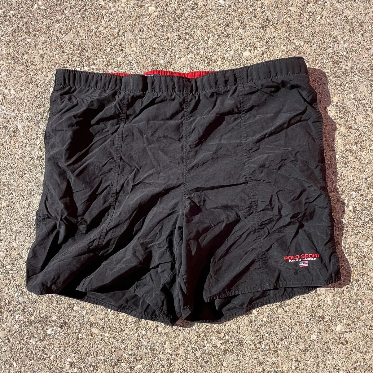 Polo Ralph Lauren × Ralph Lauren Vintage Polo Sport Embroidered Shorts Size US 36 / EU 52 - 1 Thumbnail